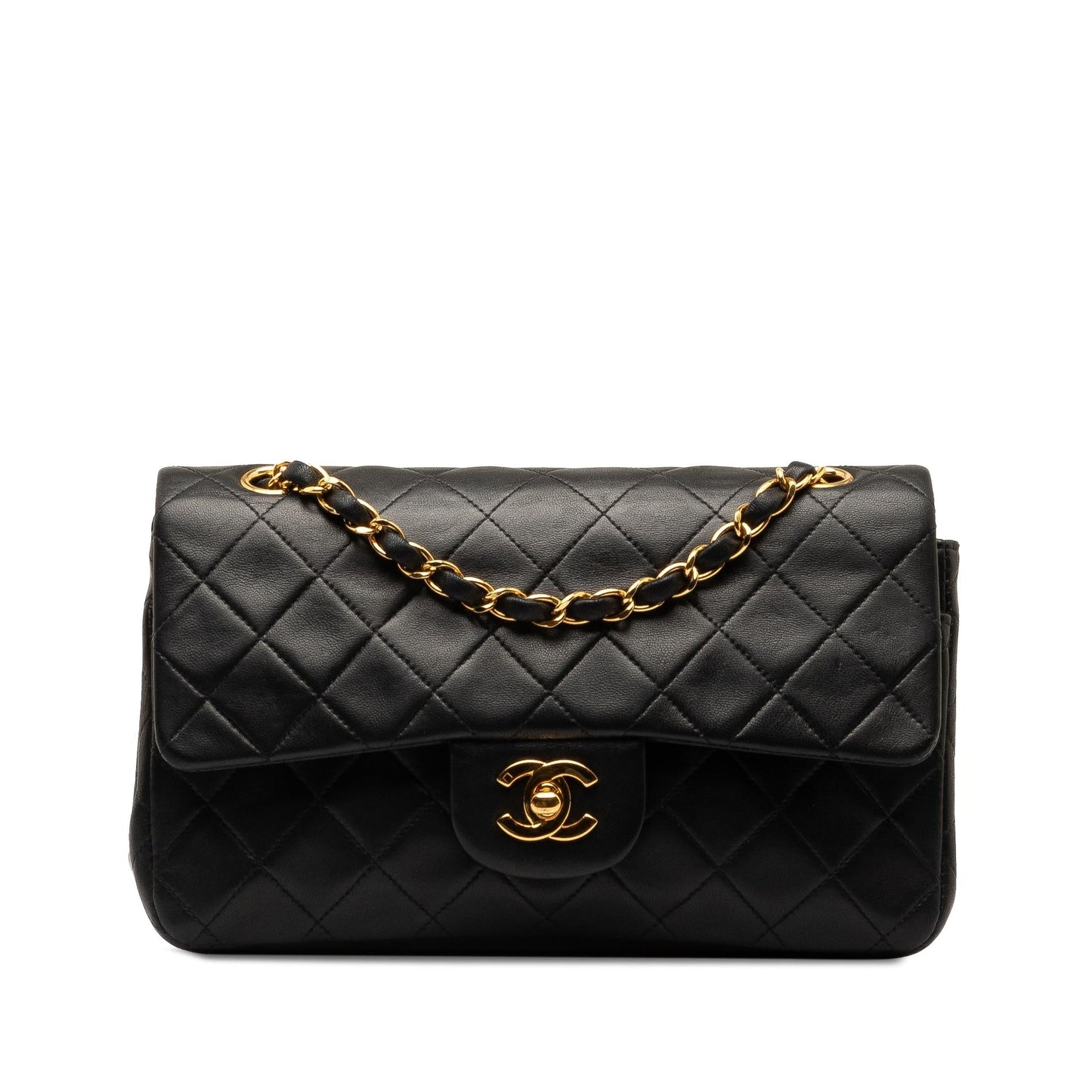Chanel Classic Lambskin Double Flap SHG-asIK7n Small Handbag