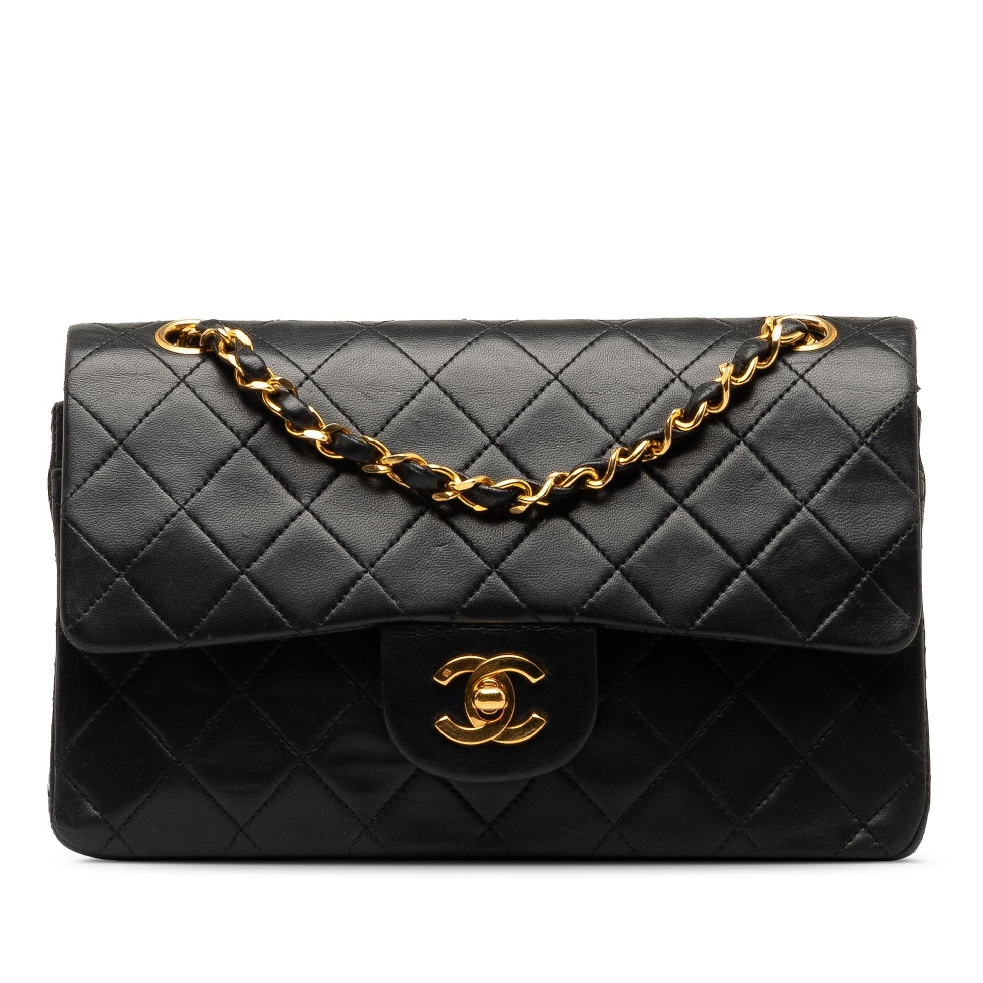 Chanel Classic Lambskin Double Flap SHG-RTXYTz Small Handbag