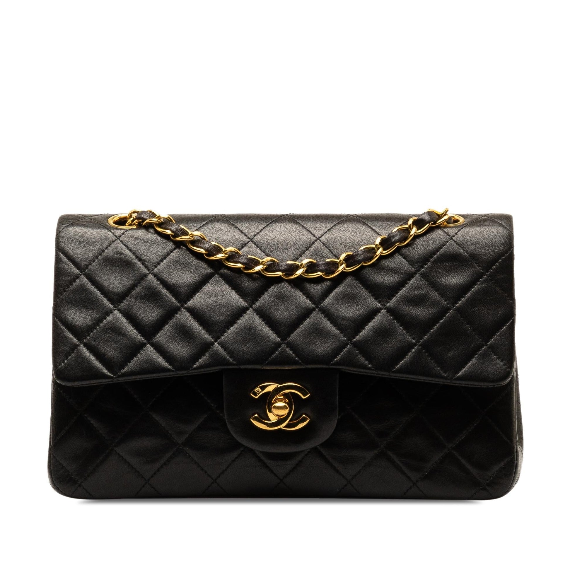 Chanel Classic Lambskin Double Flap SHG-jUYNWc Small Handbag