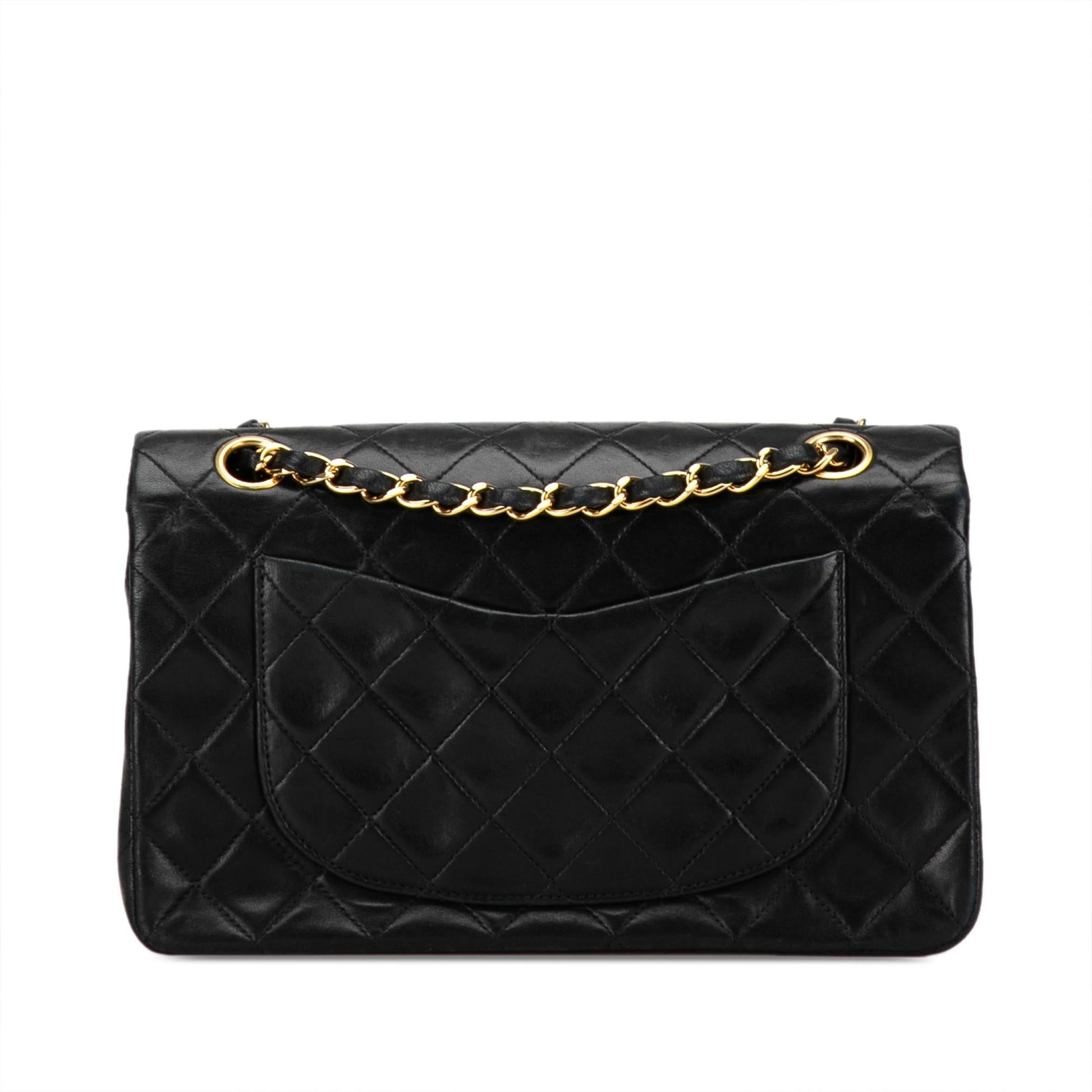 Chanel Classic Lambskin Double Flap SHG-wzVZB4 Small Handbag