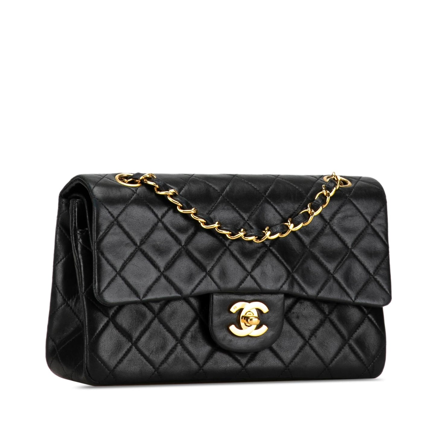 Chanel Classic Lambskin Double Flap SHG-wzVZB4 Small Handbag