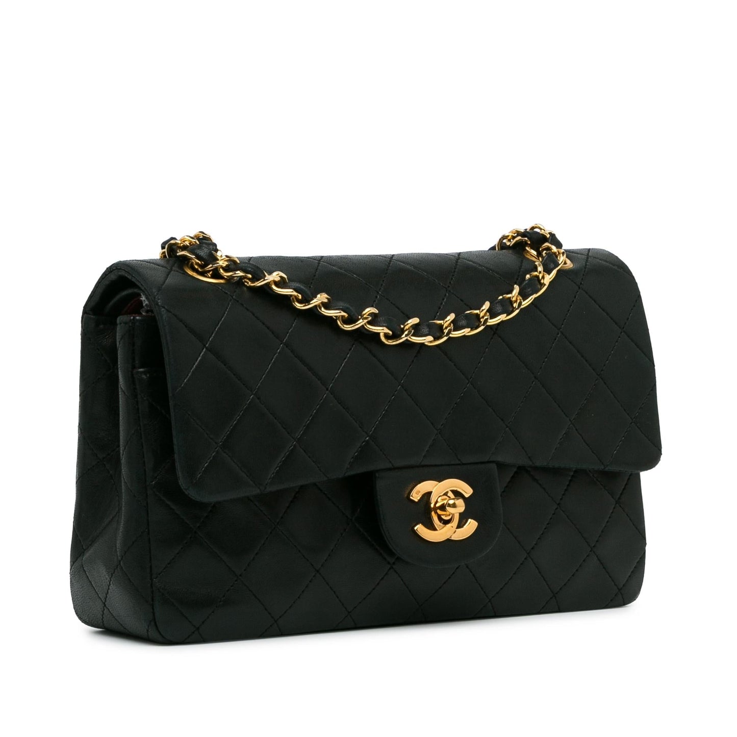 Chanel Classic Lambskin Double Flap SHG-e2qOYF Small Handbag
