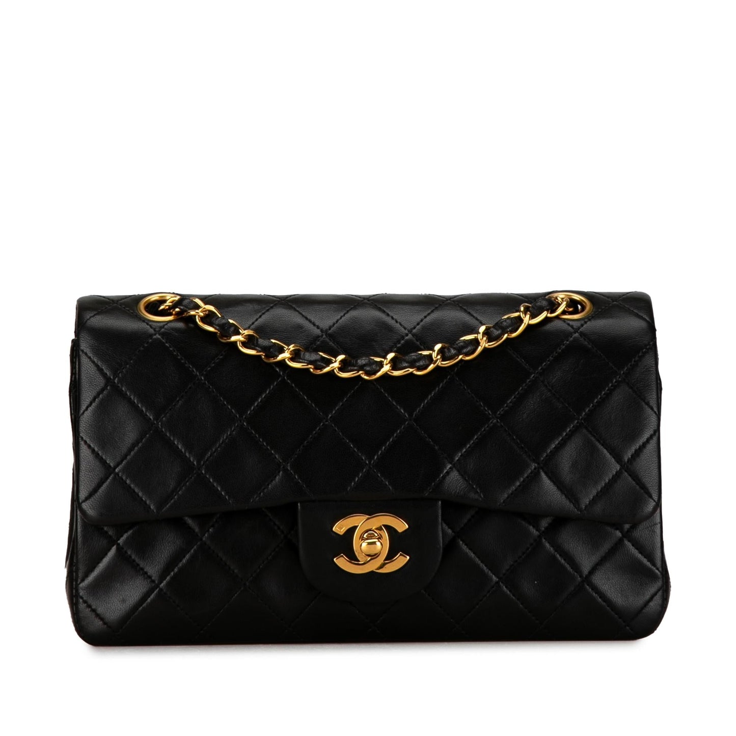 Chanel Classic Lambskin Double Flap SHG-0Uyy0k Small Handbag