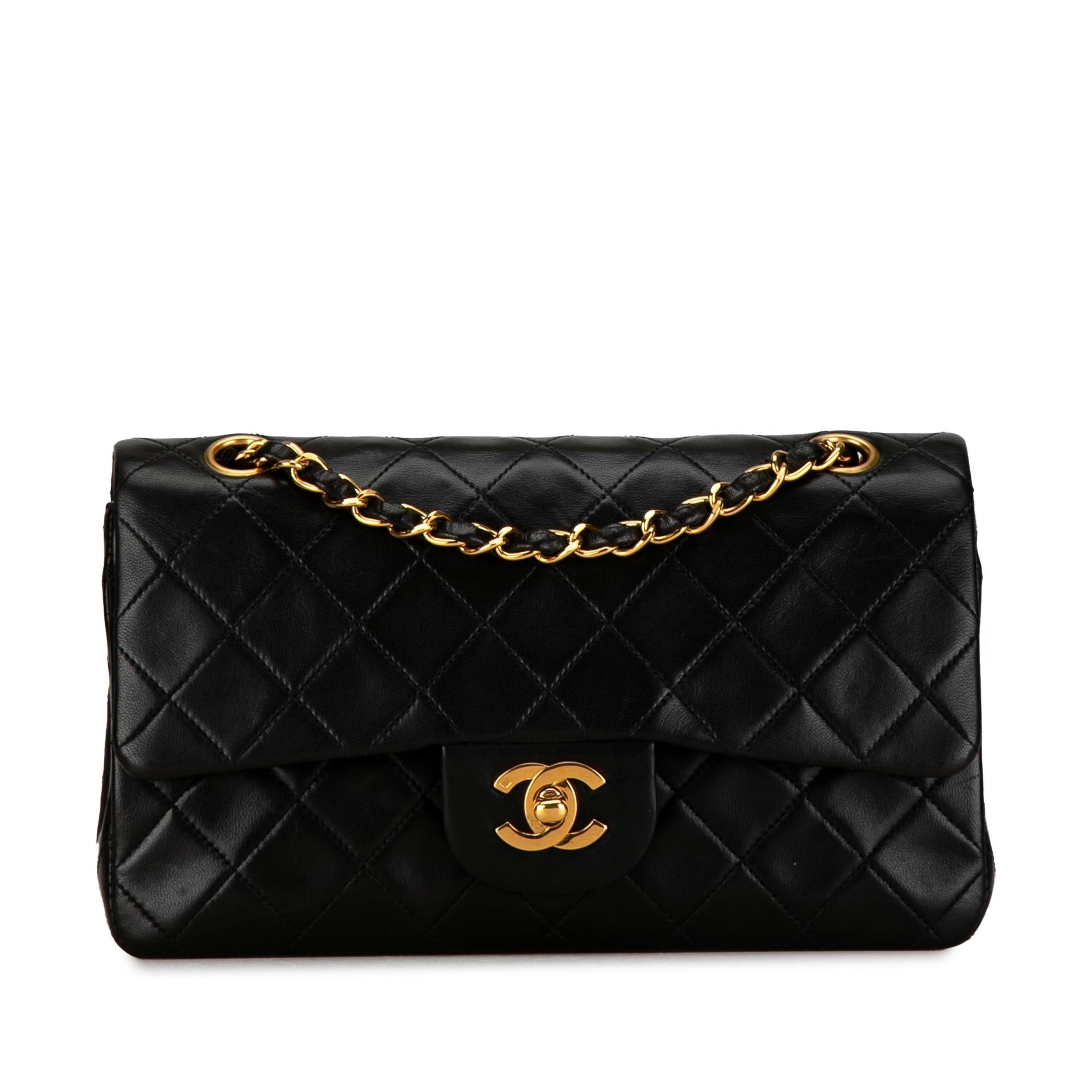 Chanel Classic Lambskin Double Flap SHG-0Uyy0k Small Handbag