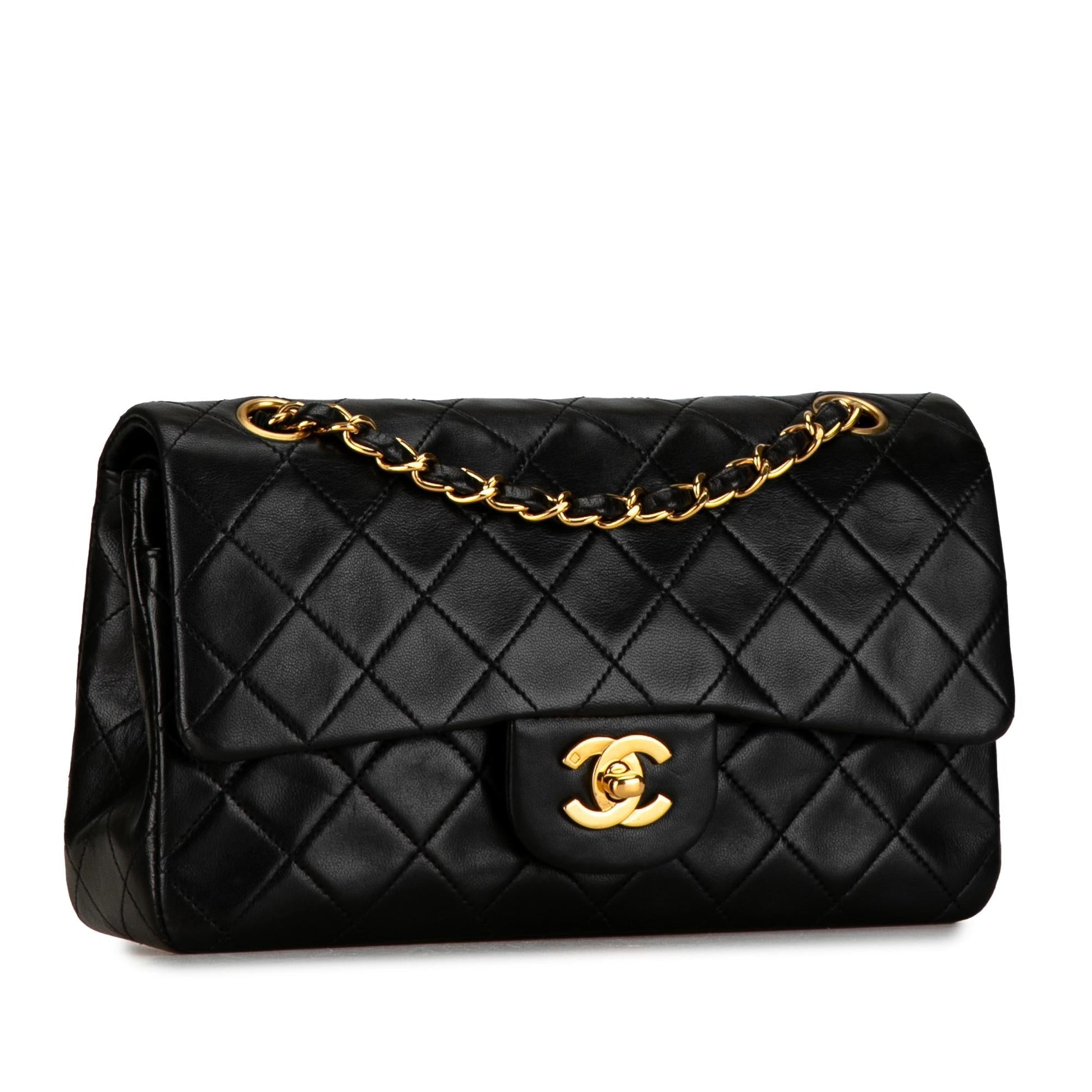 Chanel Classic Lambskin Double Flap SHG-0Uyy0k Small Handbag