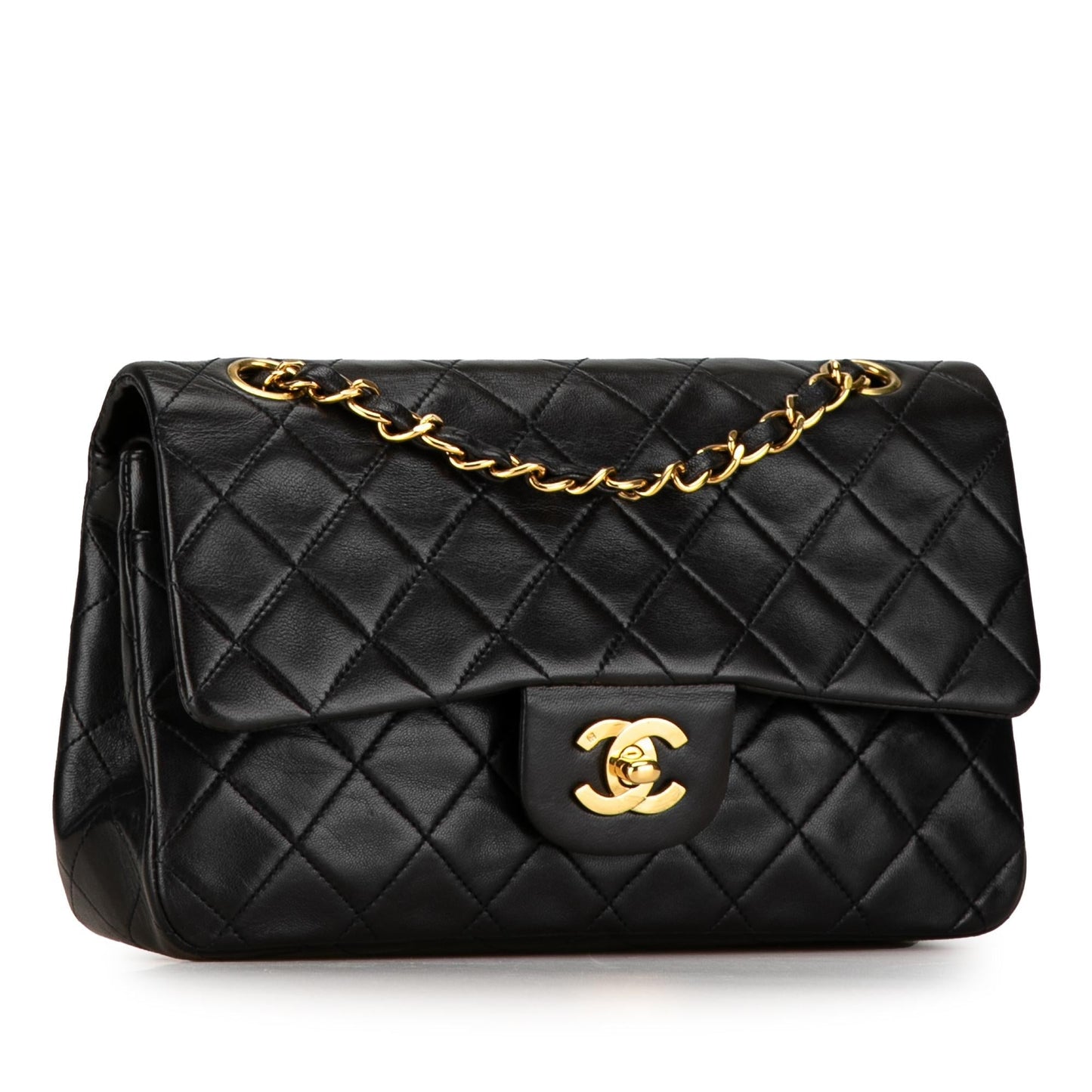 Chanel Classic Lambskin Double Flap SHG-FgW8Qu Small Handbag