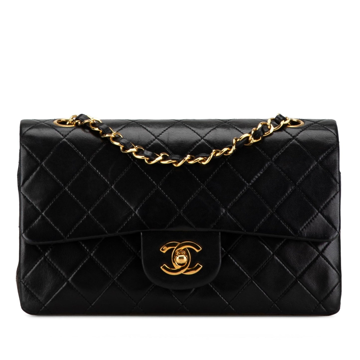 Chanel Classic Lambskin Double Flap SHG-uhzzcD Small Handbag