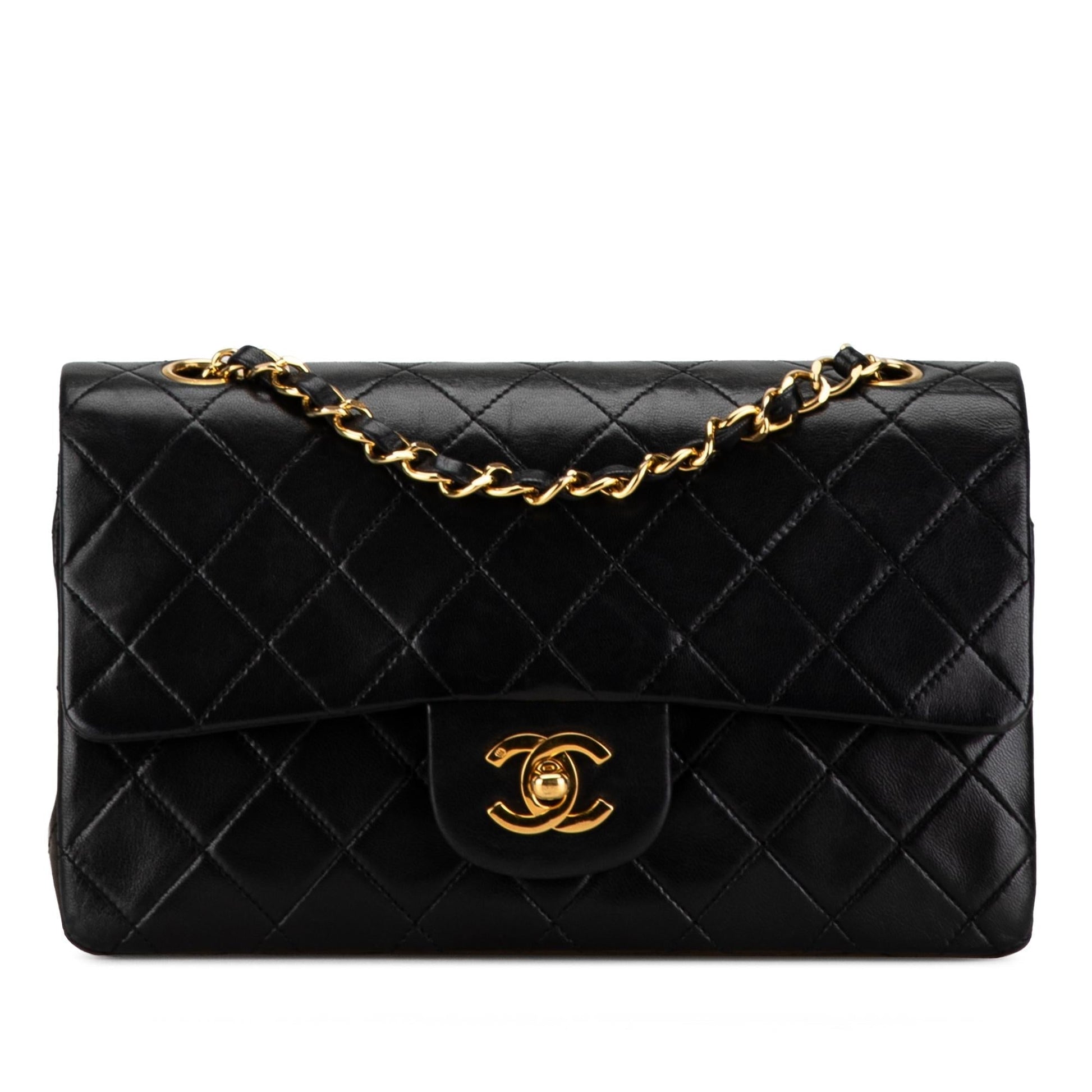 Chanel Classic Lambskin Double Flap SHG-uhzzcD Small Handbag