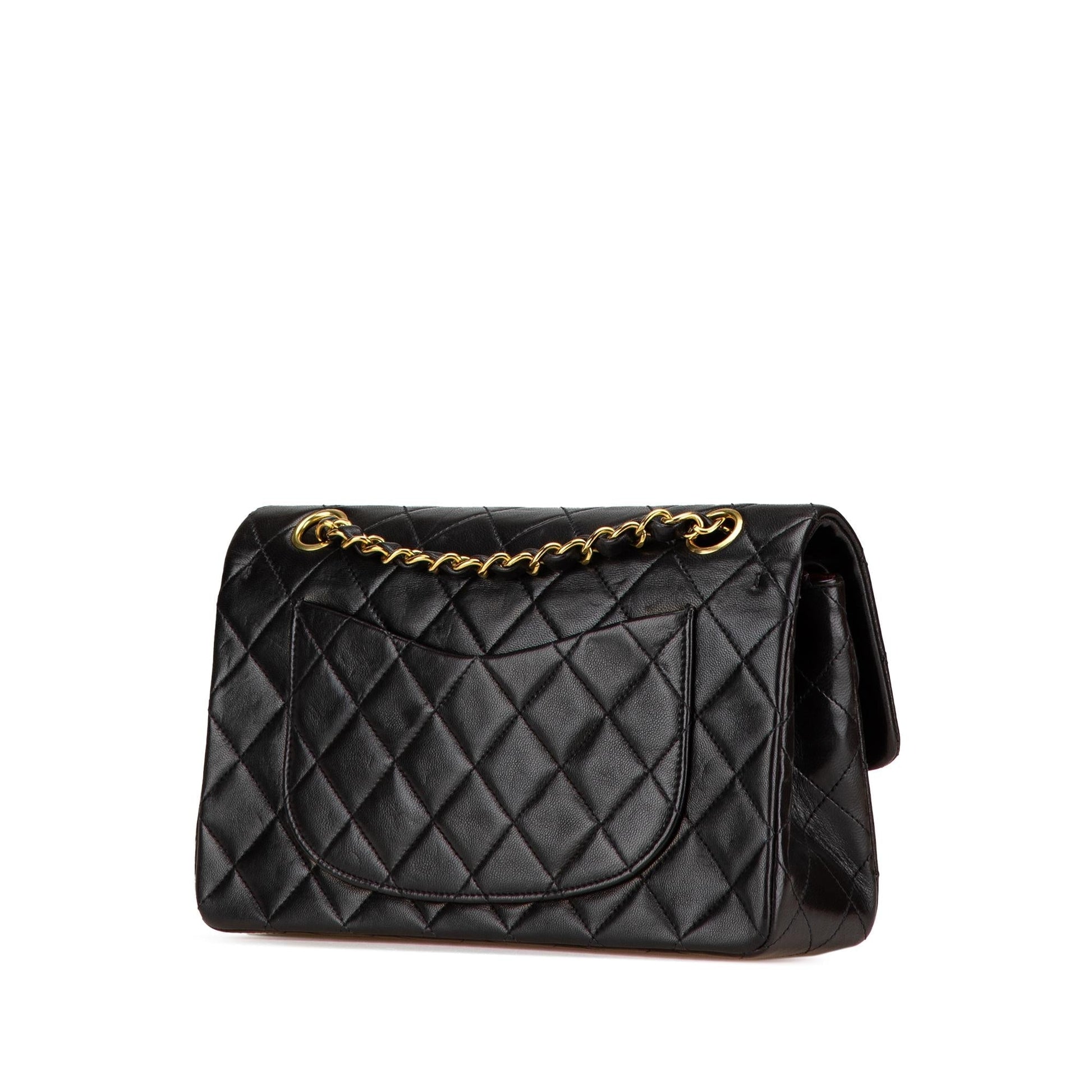 Chanel Classic Lambskin Double Flap Small Handbag Shg X9Pwvz