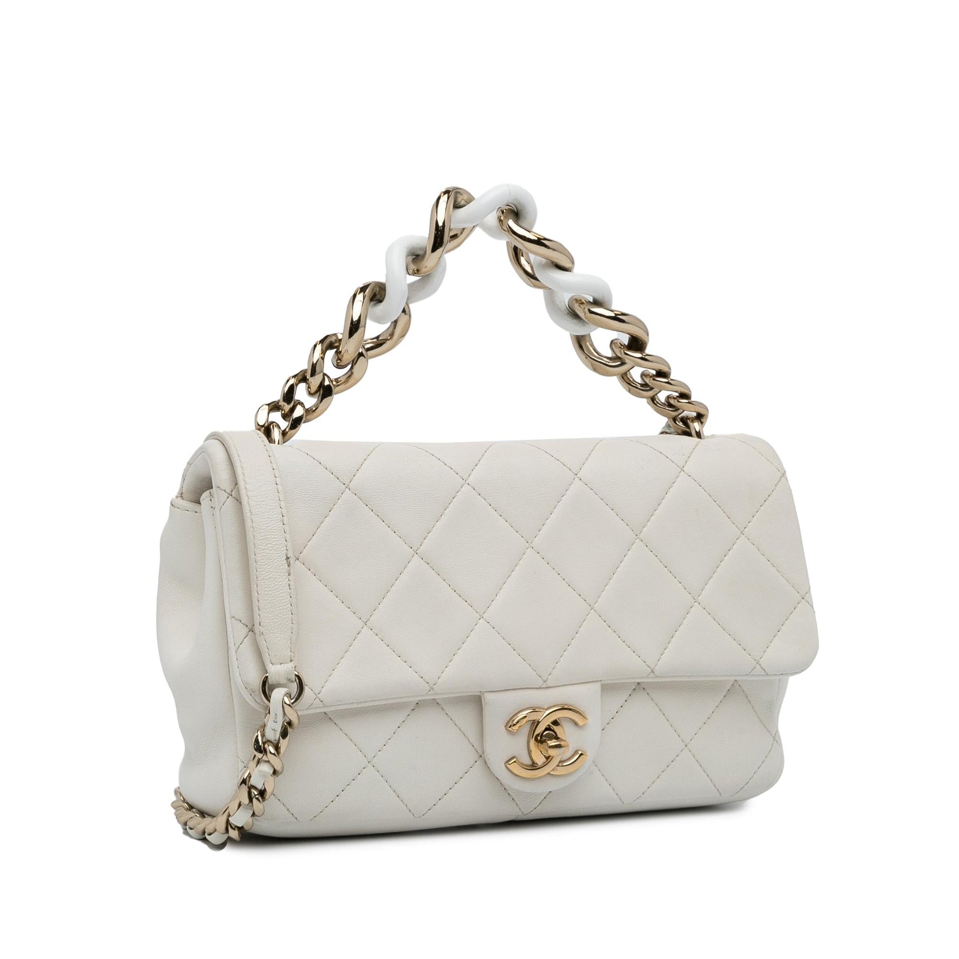 Chanel Elegant Single Flap Small Handbag Single Flap