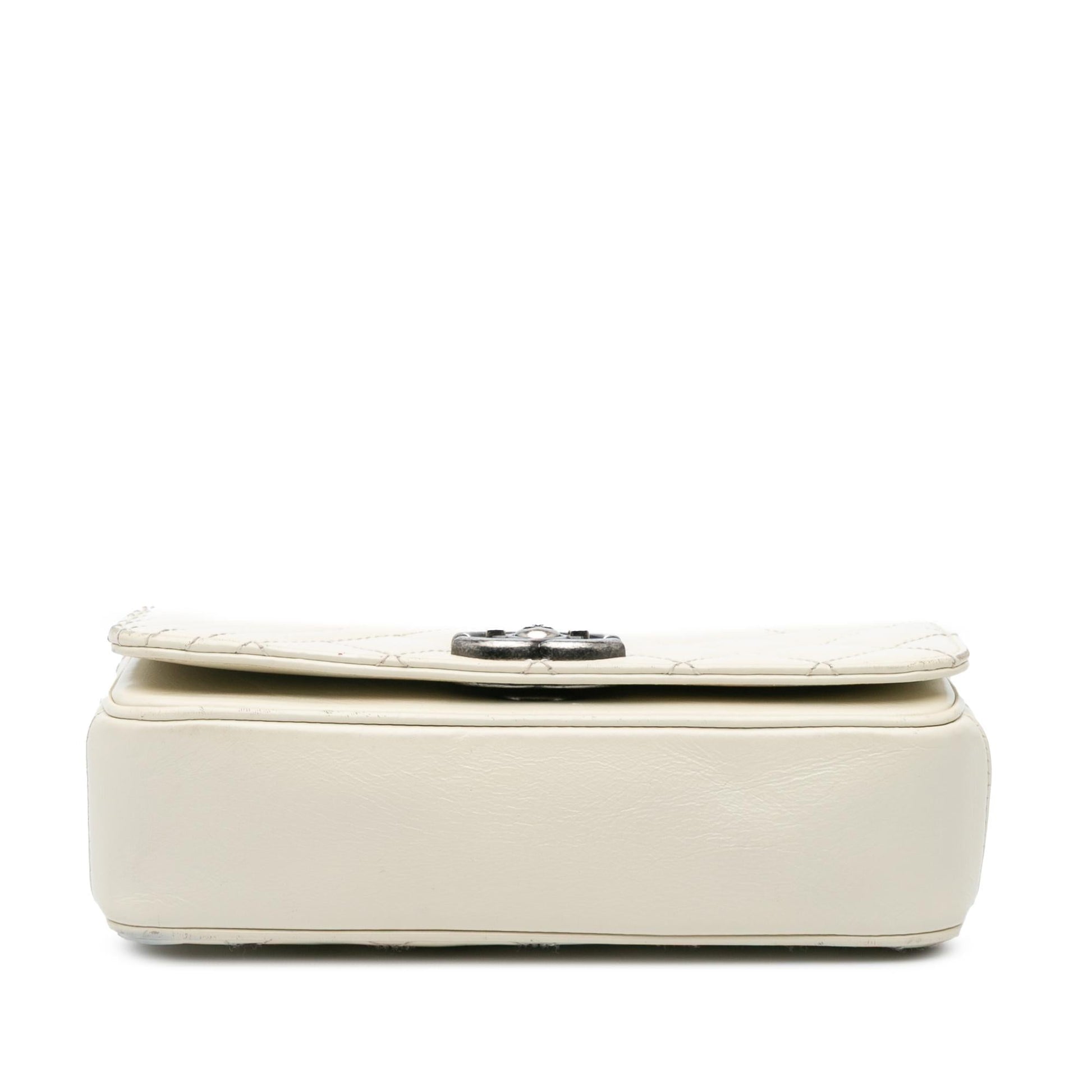 Chanel Glazed Calfskin Coco Boy Flap Small Handbag Boy Flap