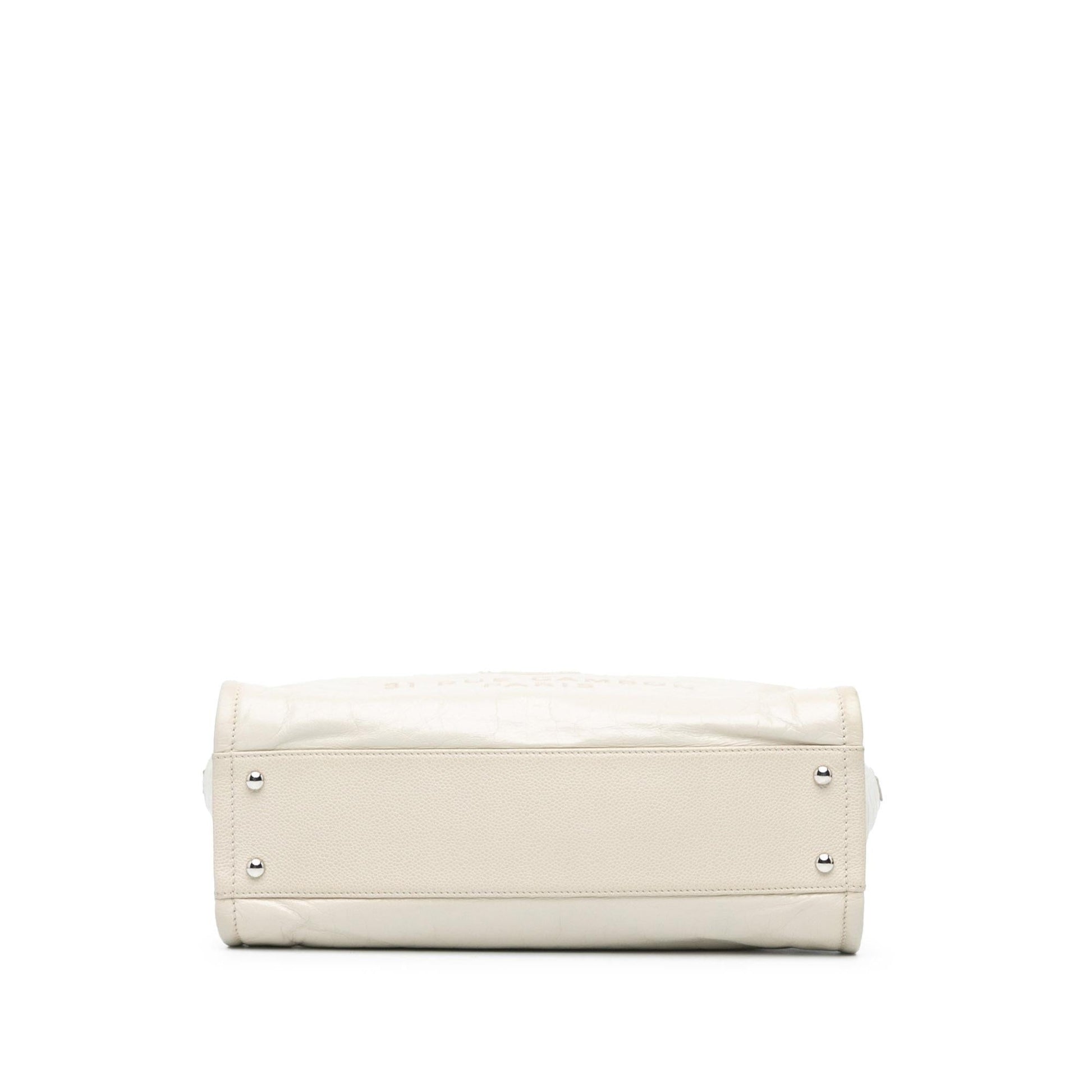 Chanel Glazed Calfskin Deauville SHG-QE8xIp Small Tote Bag
