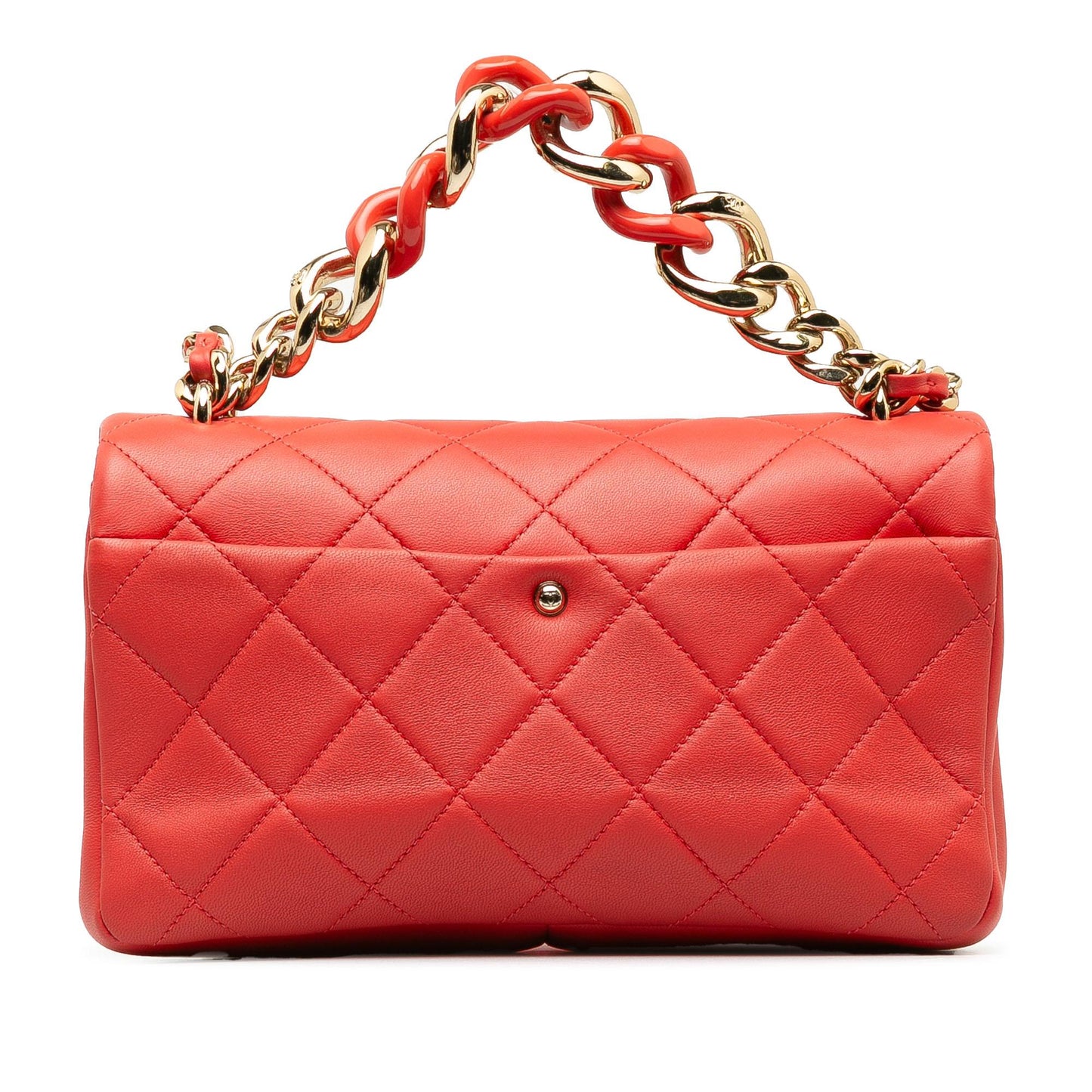 Chanel Lambskin Elegant Single Flap SHG-aPd8pm Small Handbag