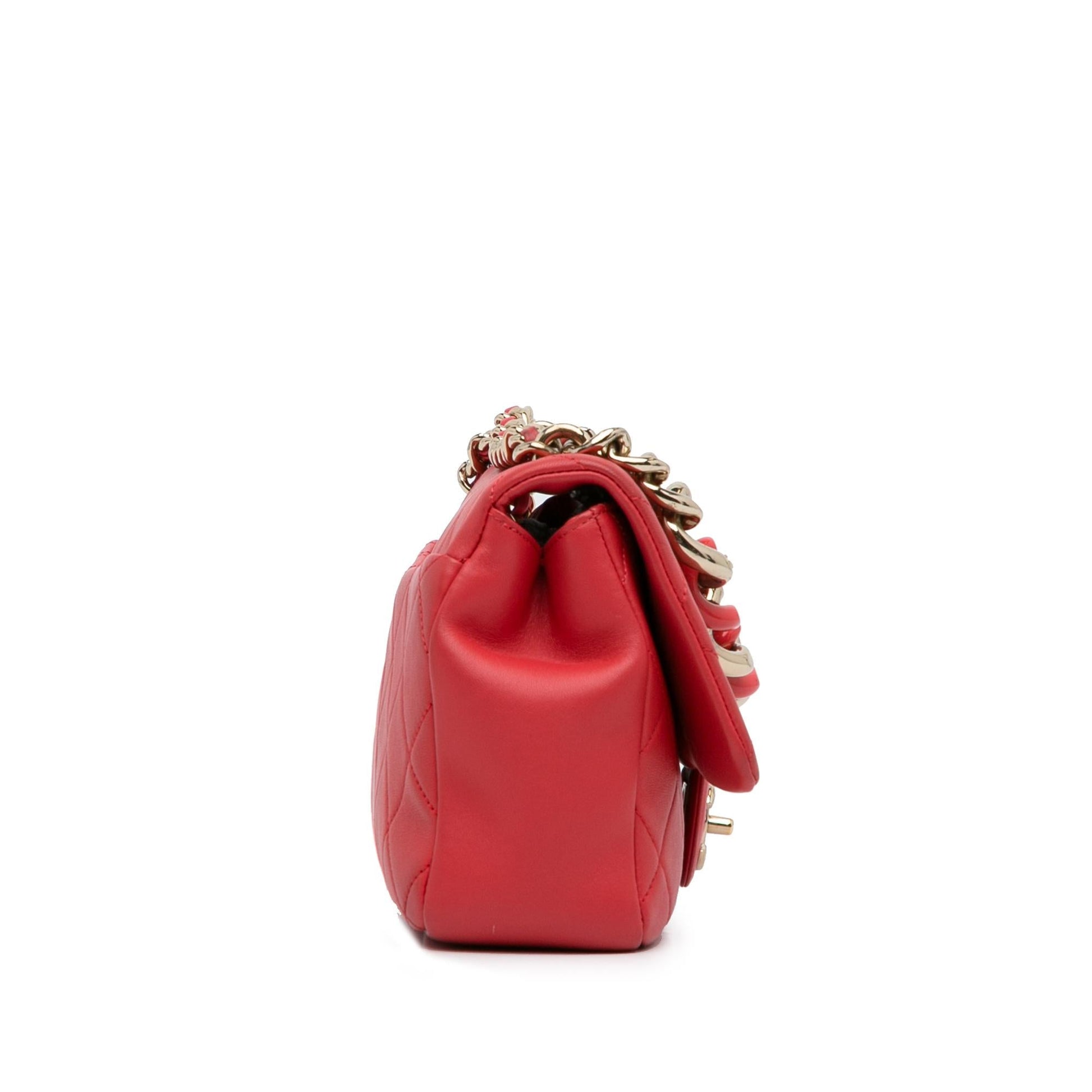 Chanel Lambskin Elegant Single Flap SHG-e6gpic Small Handbag