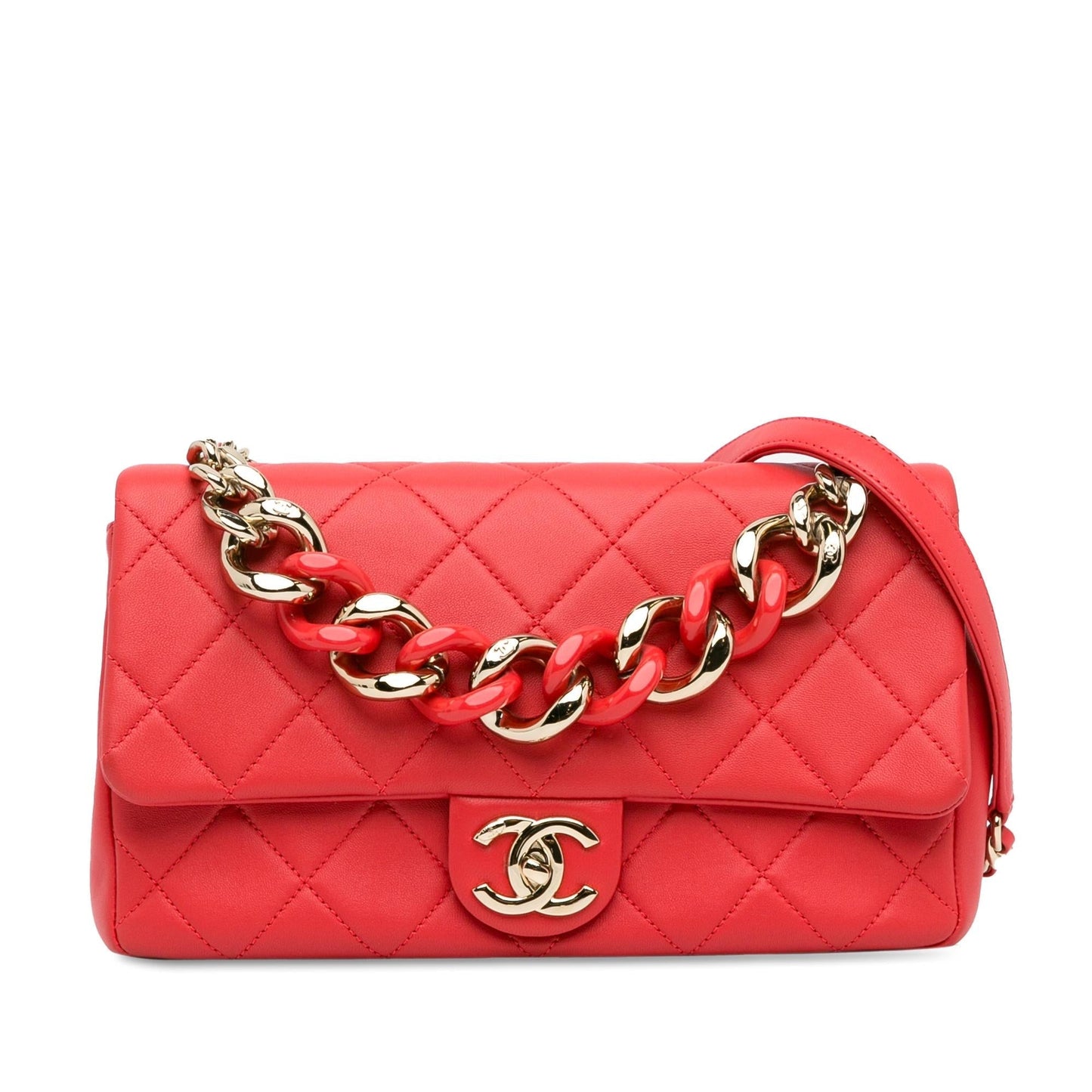 Chanel Lambskin Elegant Single Flap SHG-SDFYLG Small Handbag
