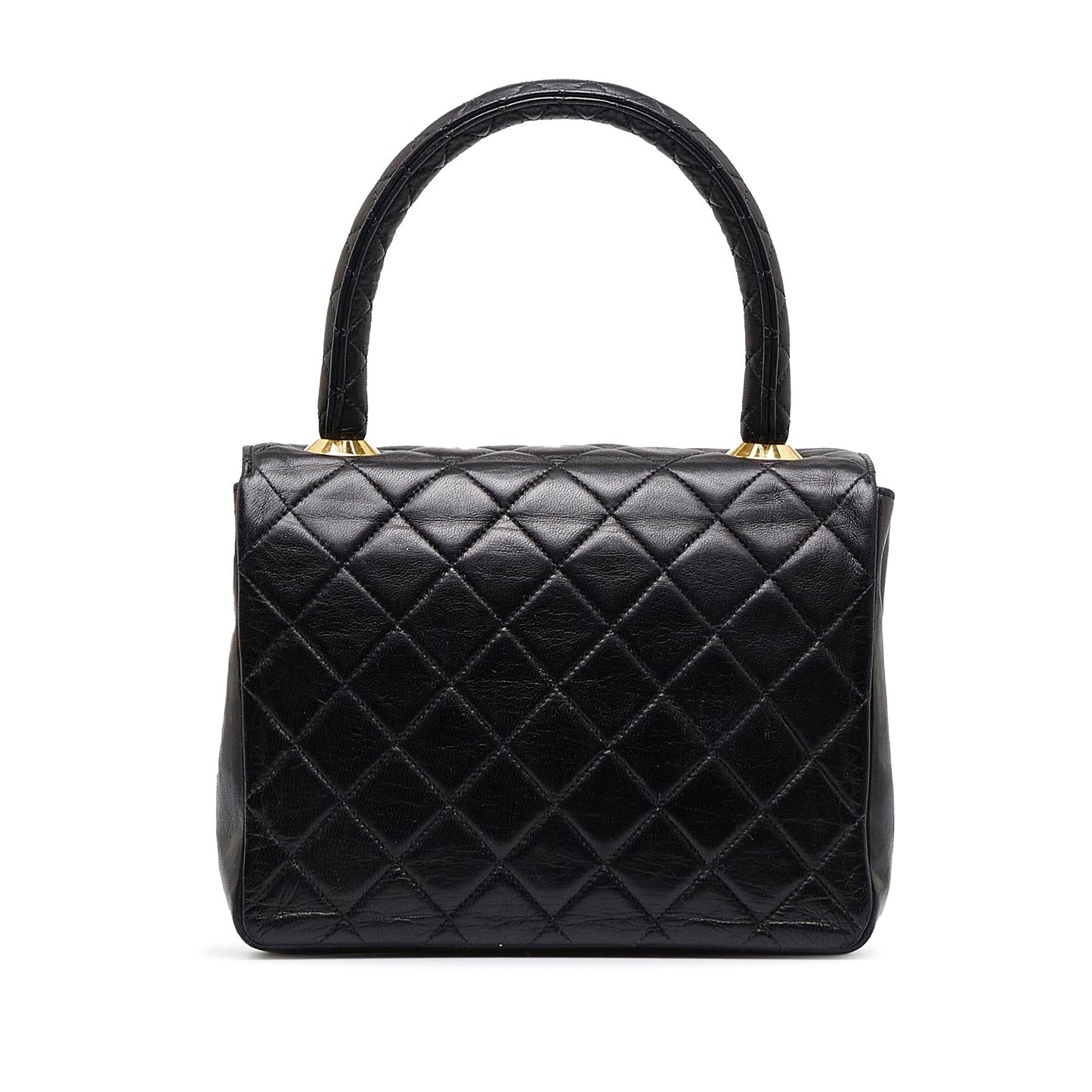 Chanel Lambskin Kelly Top Handle SHG-vYxH1m Small Handbag