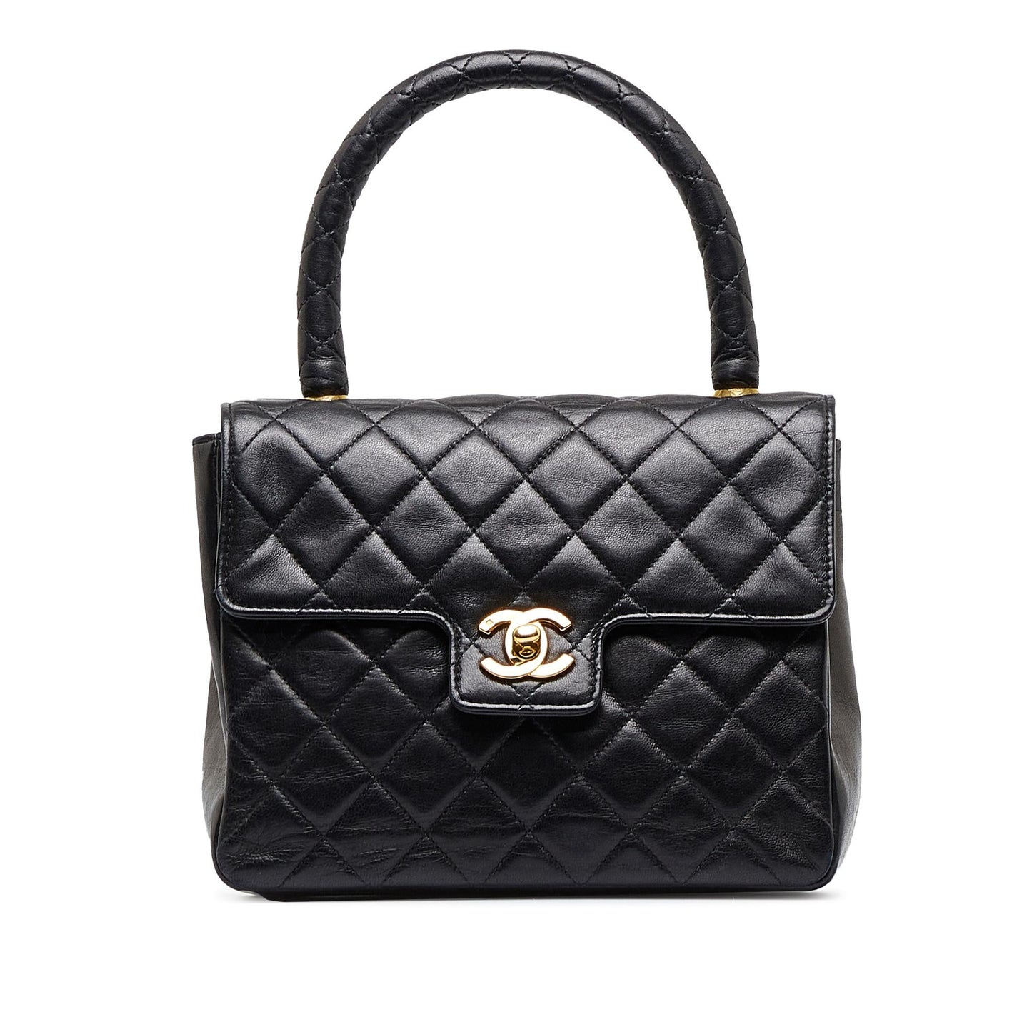 Chanel Lambskin Kelly Top Handle SHG-vYxH1m Small Handbag