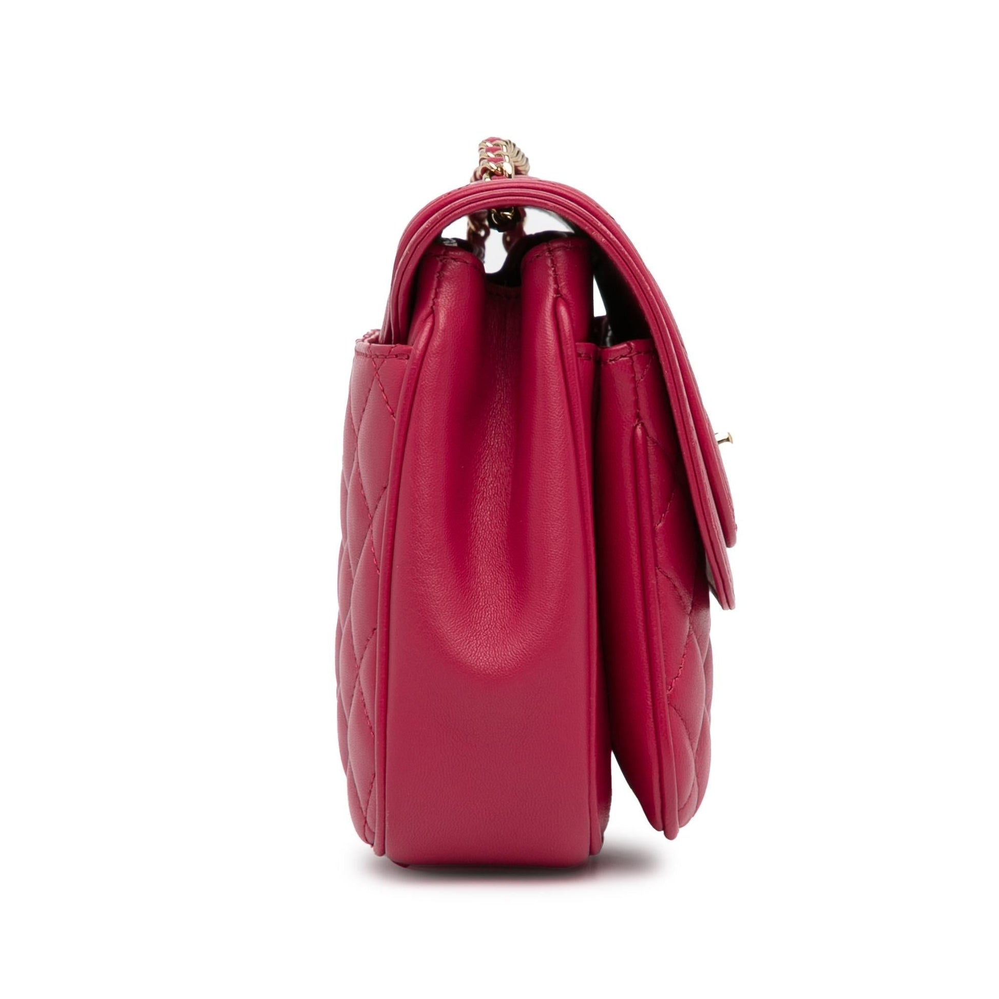 Chanel Lambskin Lovely Day Flap Small Handbag Flap 1