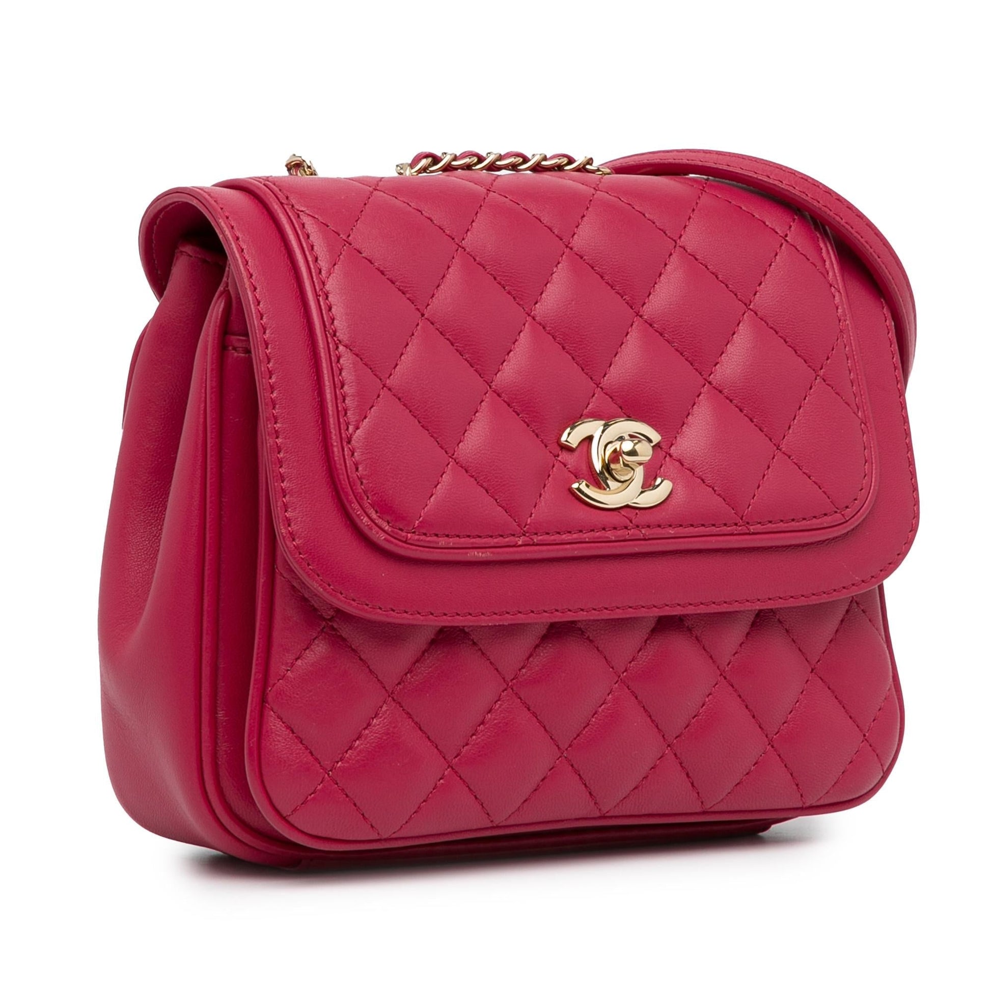 Chanel Lambskin Lovely Day Flap Small Handbag Flap 1