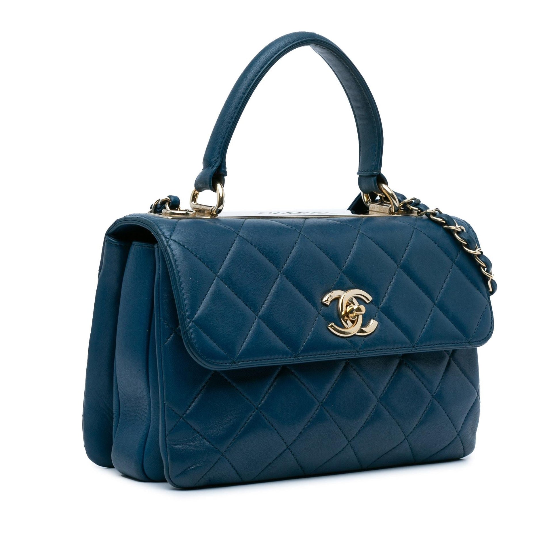 Chanel Lambskin Trendy CC Flap Small Handbag