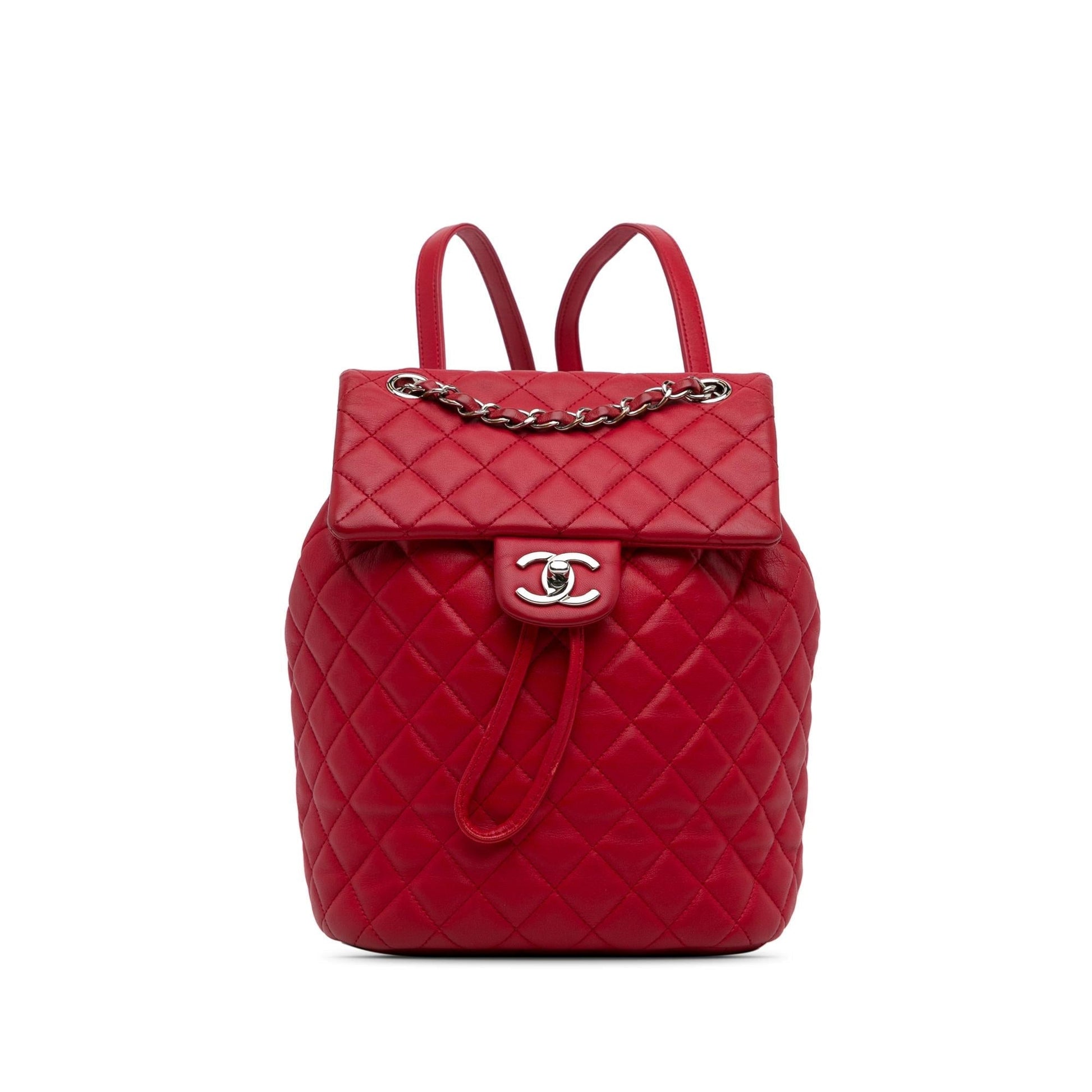 Chanel Lambskin Urban Spirit Backpack SHG-mWg8Vu Small
