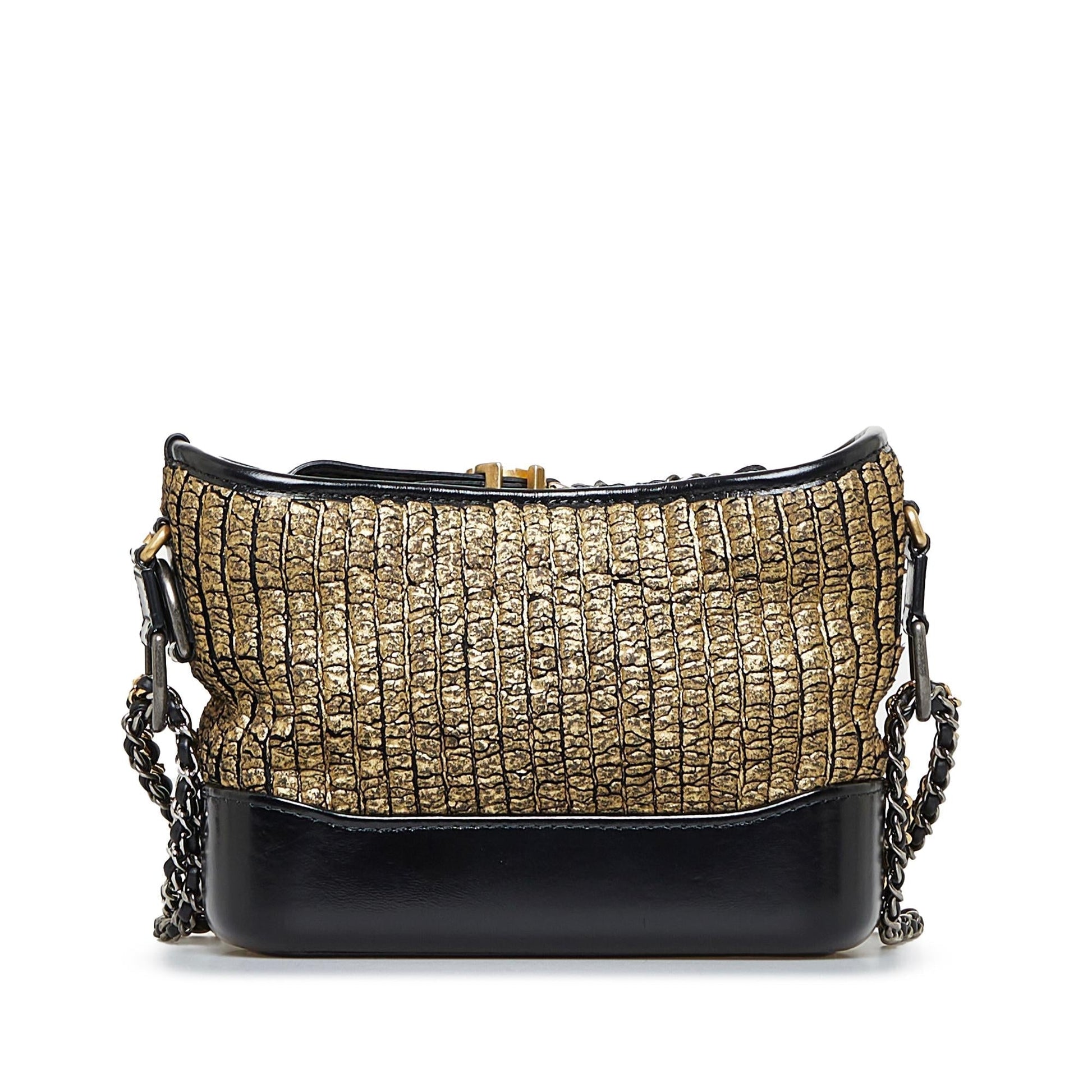 Chanel Painted Knit Gabrielle Small Crossbody Bag