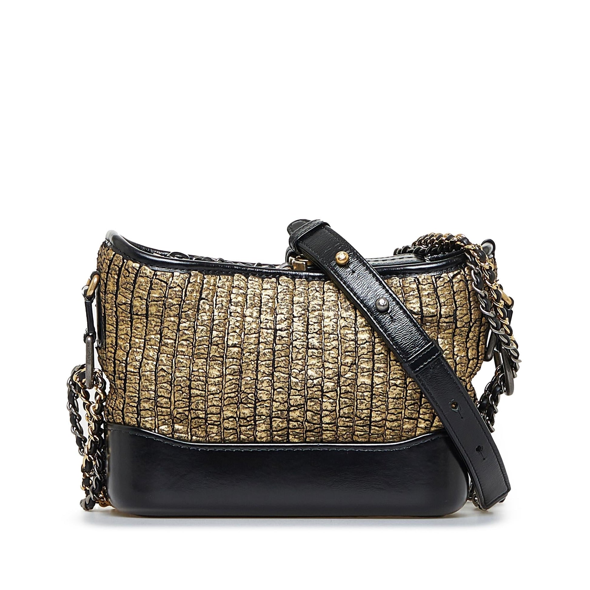 Chanel Painted Knit Gabrielle Small Crossbody Bag