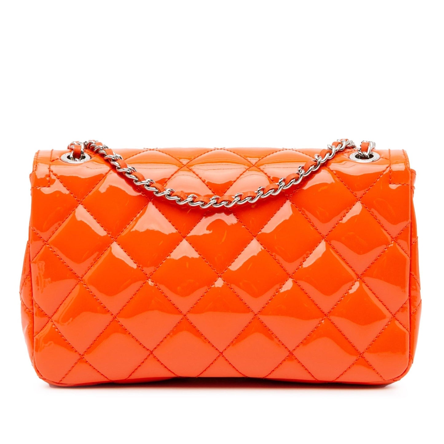 Chanel Patent Coco Shine Flap SHG-uOk6MM Small Handbag