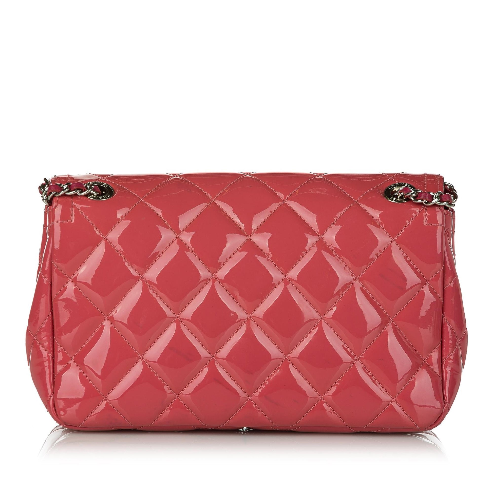 Chanel Patent Coco Shine Flap SHG-zDul4Z Small Handbag