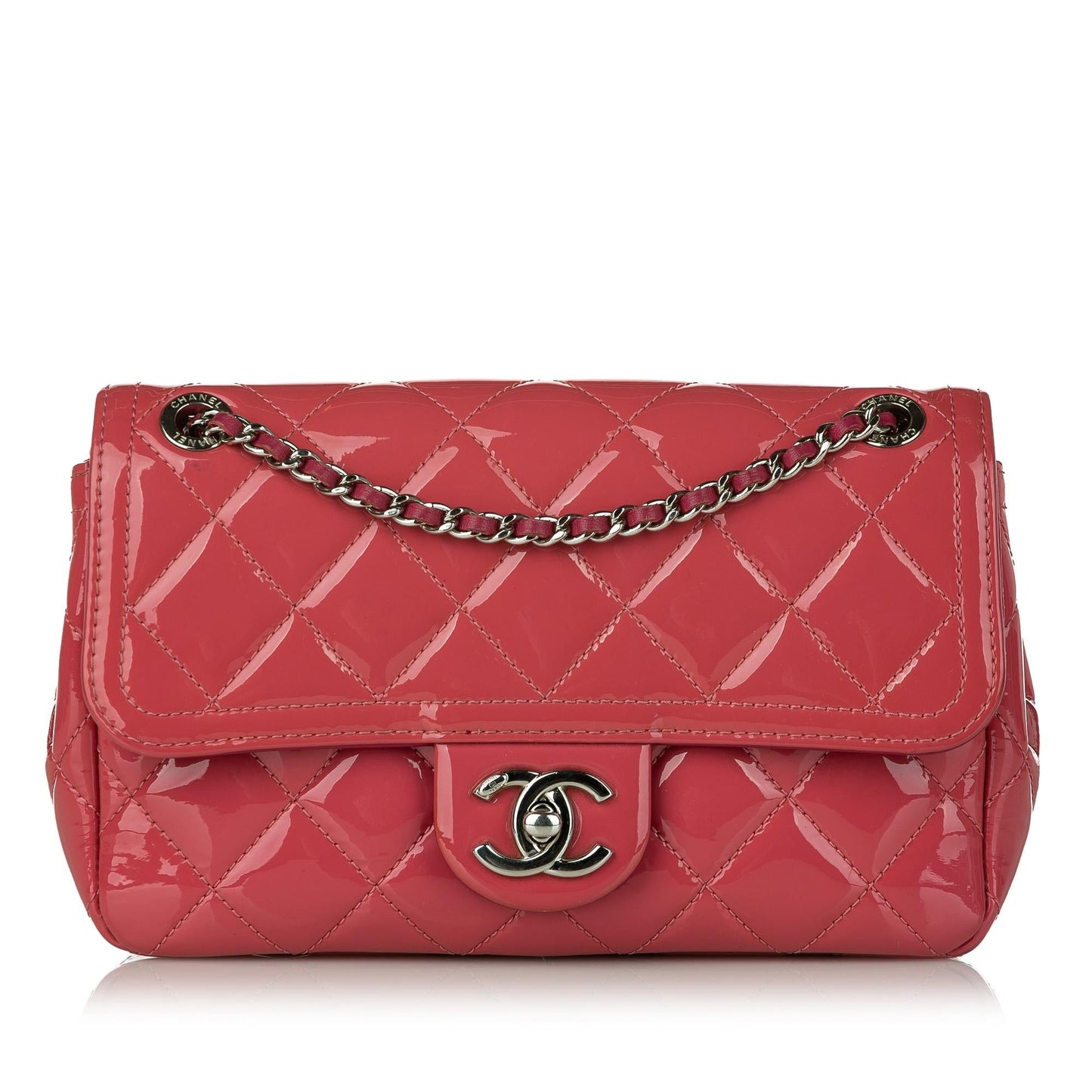 Chanel Patent Coco Shine Flap SHG-zDul4Z Small Handbag