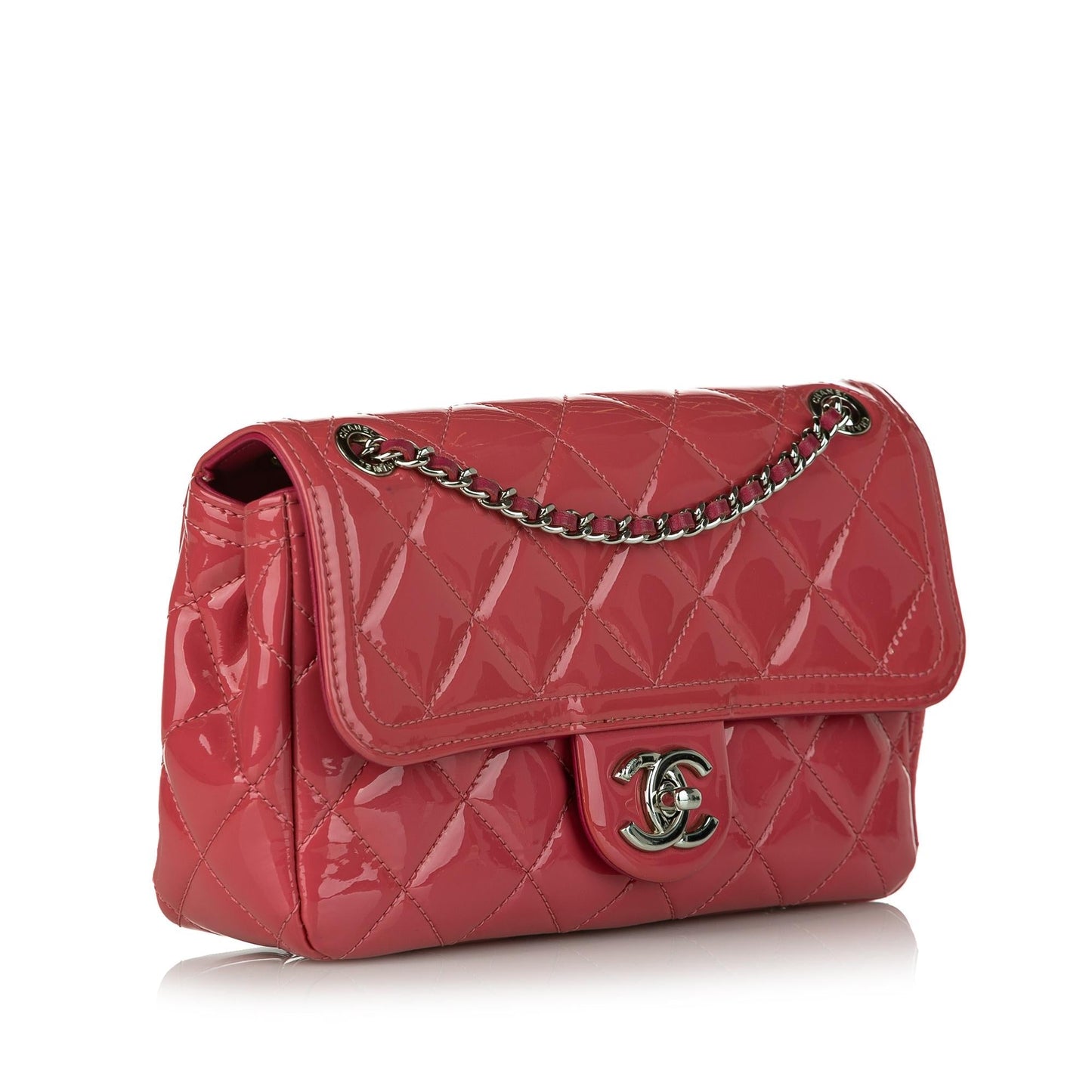 Chanel Patent Coco Shine Flap SHG-zDul4Z Small Handbag