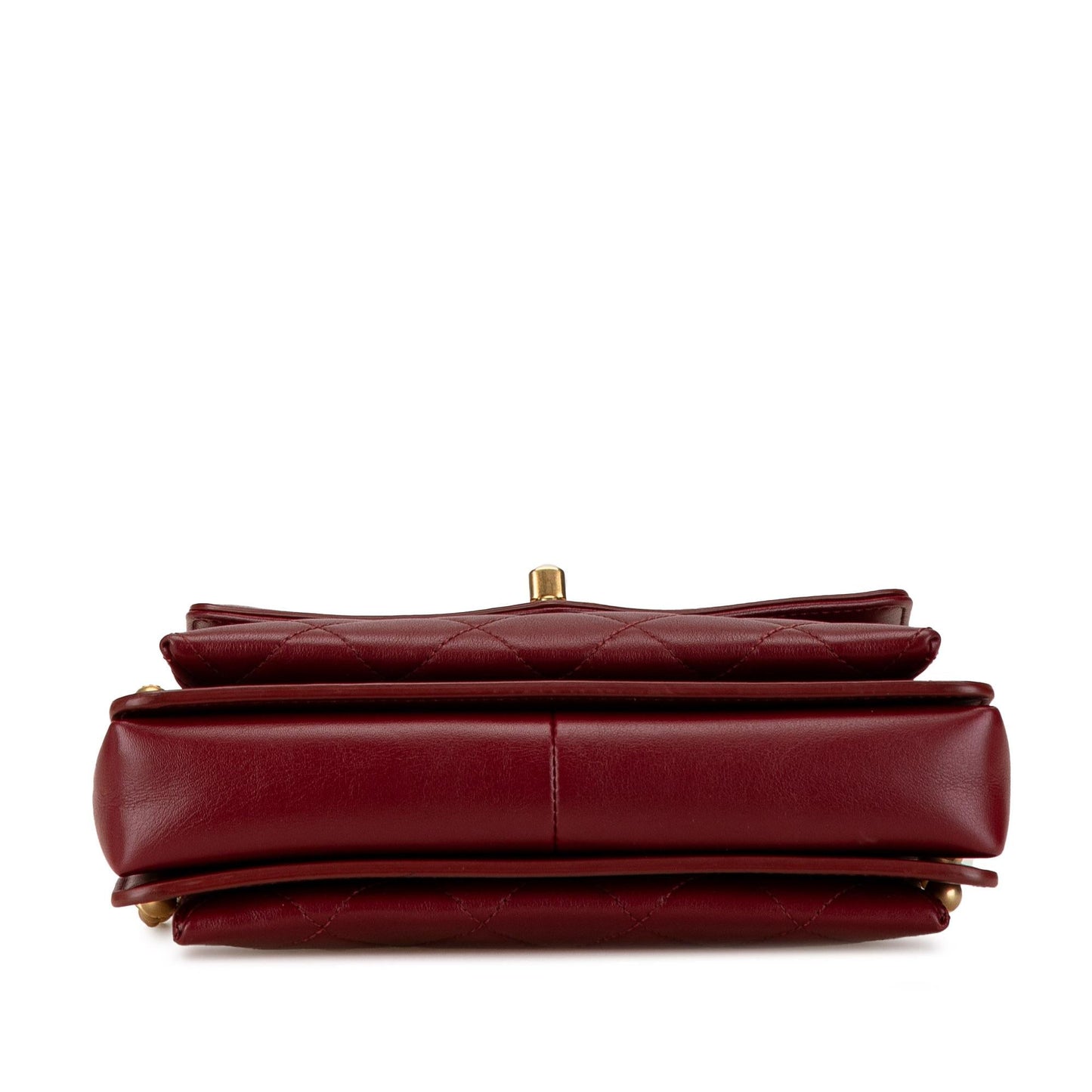 Chanel Quilted Calfskin CC Envelope Flap SHG-xMFOWi Small Handbag