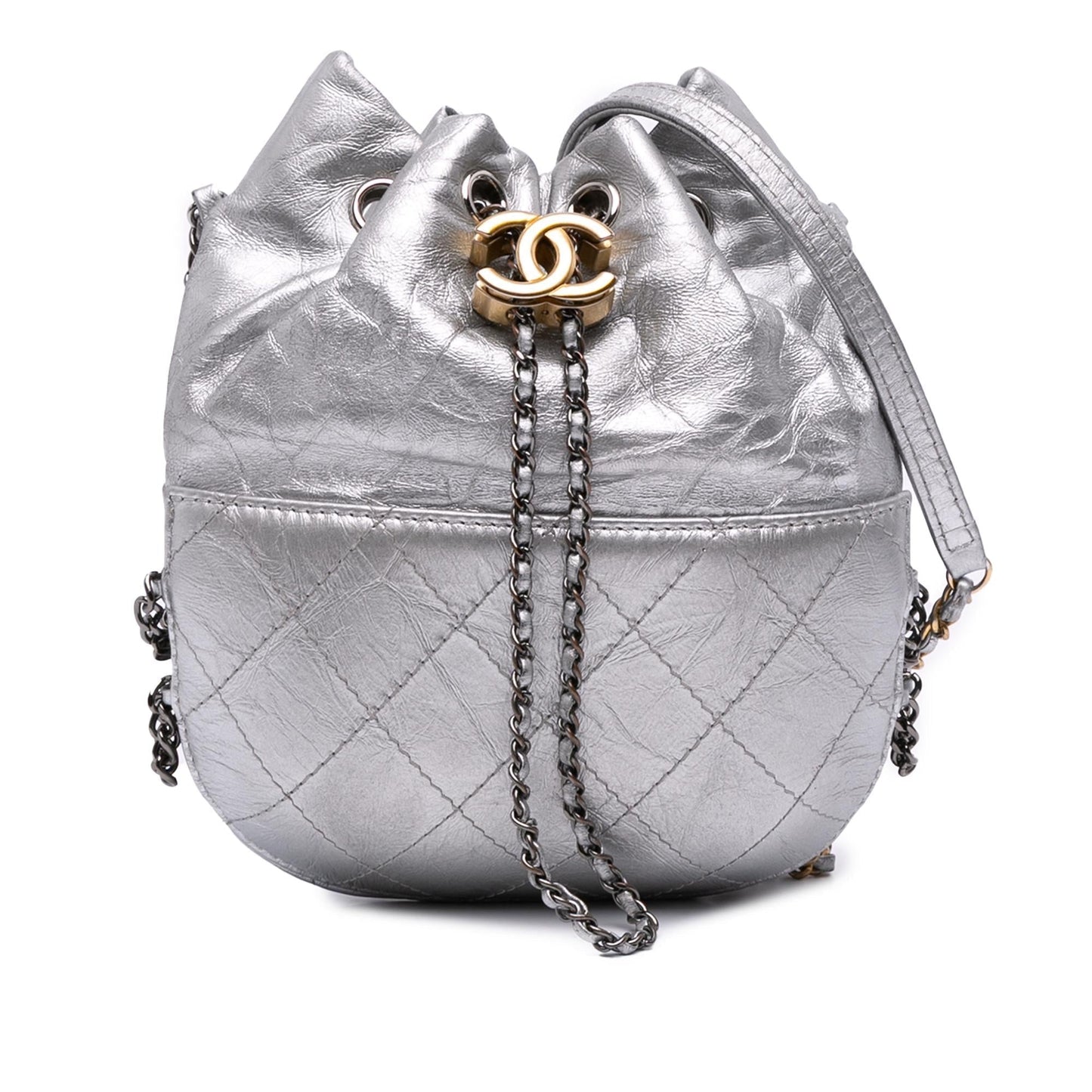 Chanel Quilted Small Bucket Bag