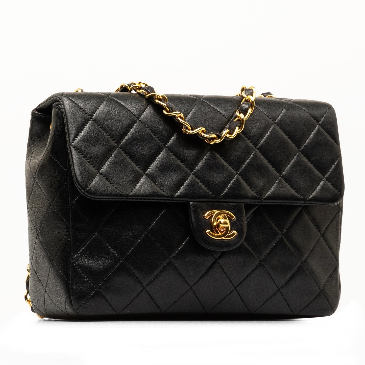 Chanel Square Classic Quilted Lambskin Flap SHG-UItkKW Handbag