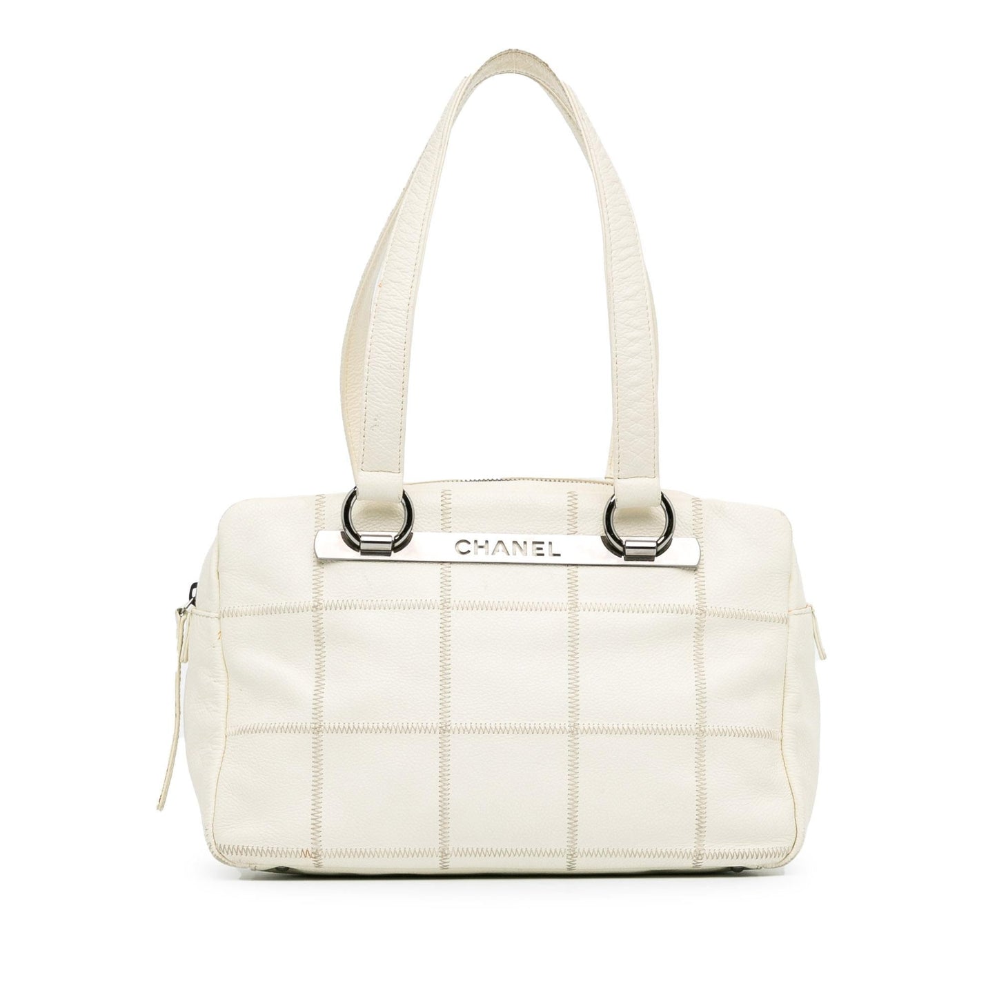 Chanel Square Stitch LAX Bowler SHG-MakcWZ Handbag