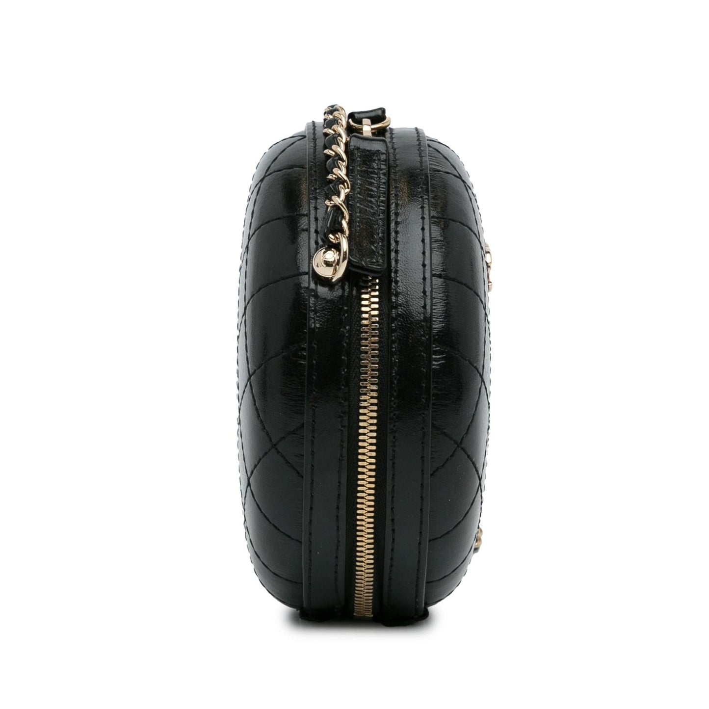 Chanel Stitched Calfskin Round SHG-hbT1d0 Crossbody Bag