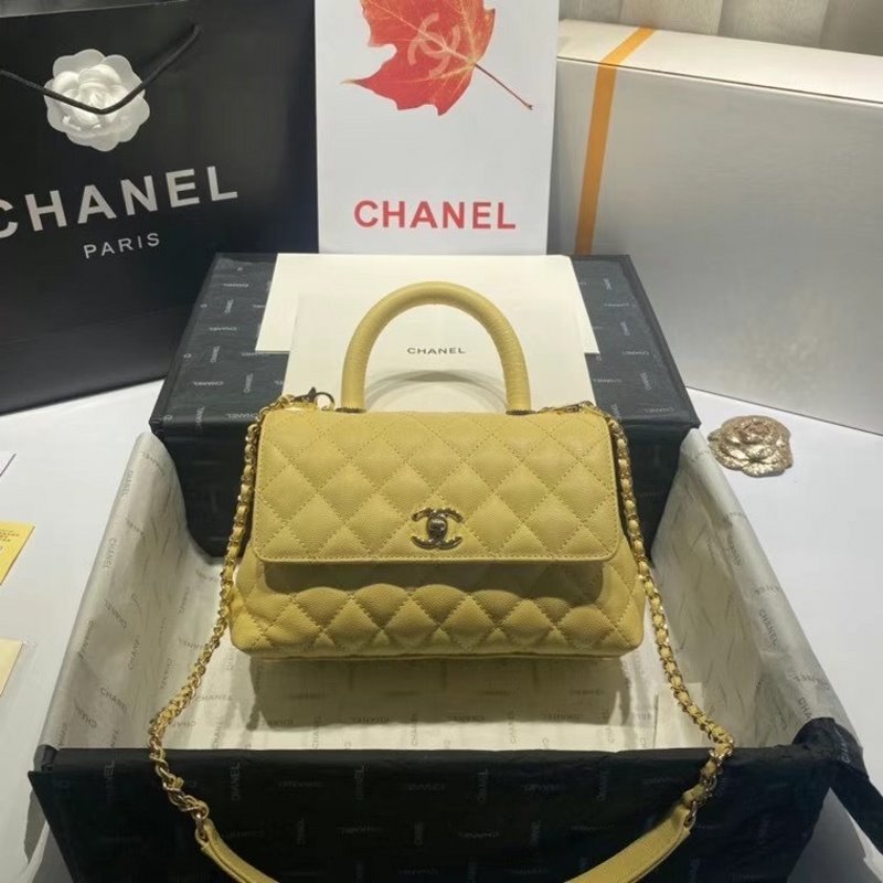 Chanel Top Handle Bag Flap Handbag Bag Bch00805