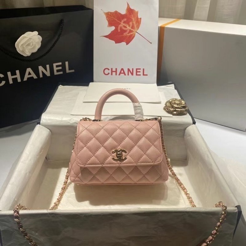 Chanel Top Handle Bag Flap Handbag