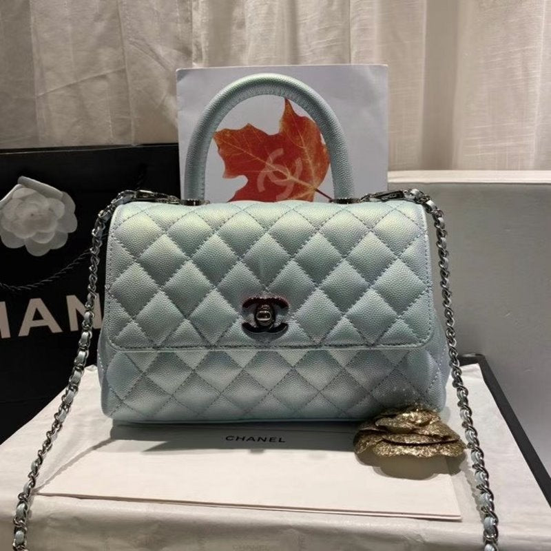 Chanel Top Handle Bag Flap Handbag Bag Bch00824