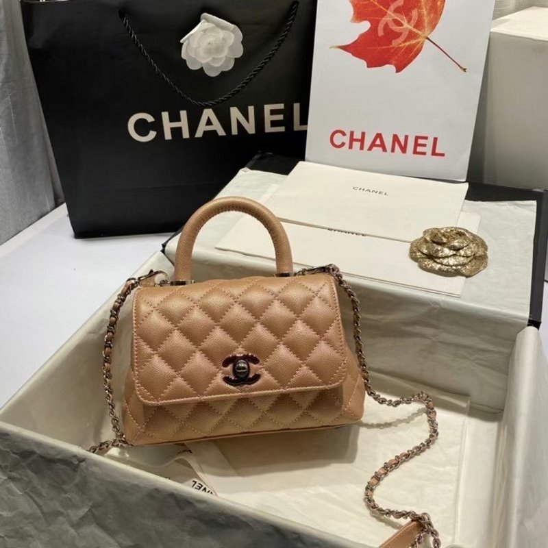 Chanel Top Handle Bag Flap Handbag Bag Bch00825