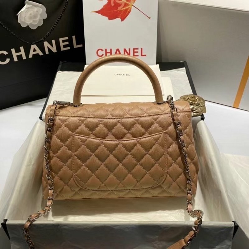 Chanel Top Handle Bag Flap Handbag Bag Bch00827