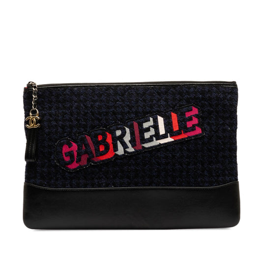Chanel Tweed Gabrielle SHG-bga3xd Clutch Bag