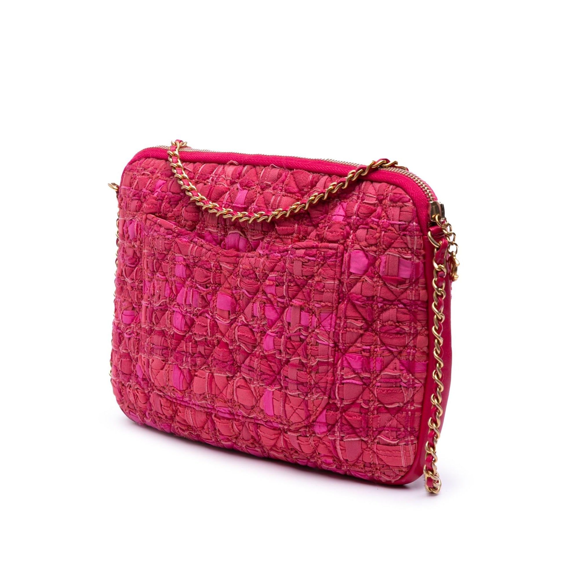 Chanel Tweed Girl Crossbody Bag Crossbody 1