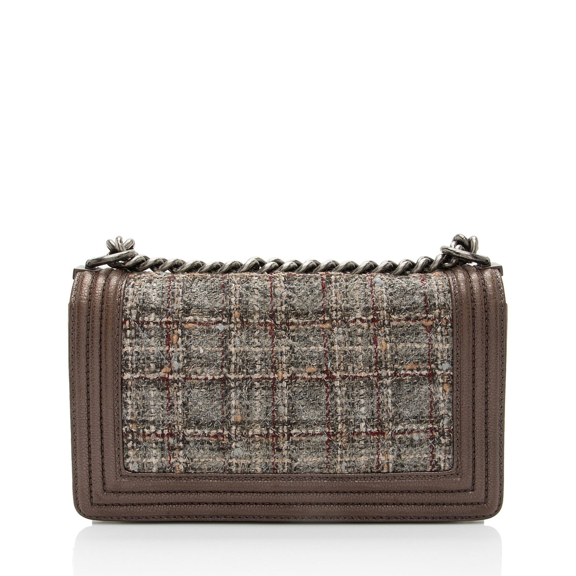 Chanel Tweed Paris-Edinburgh Old Boy SHF-PnHCww Handbag