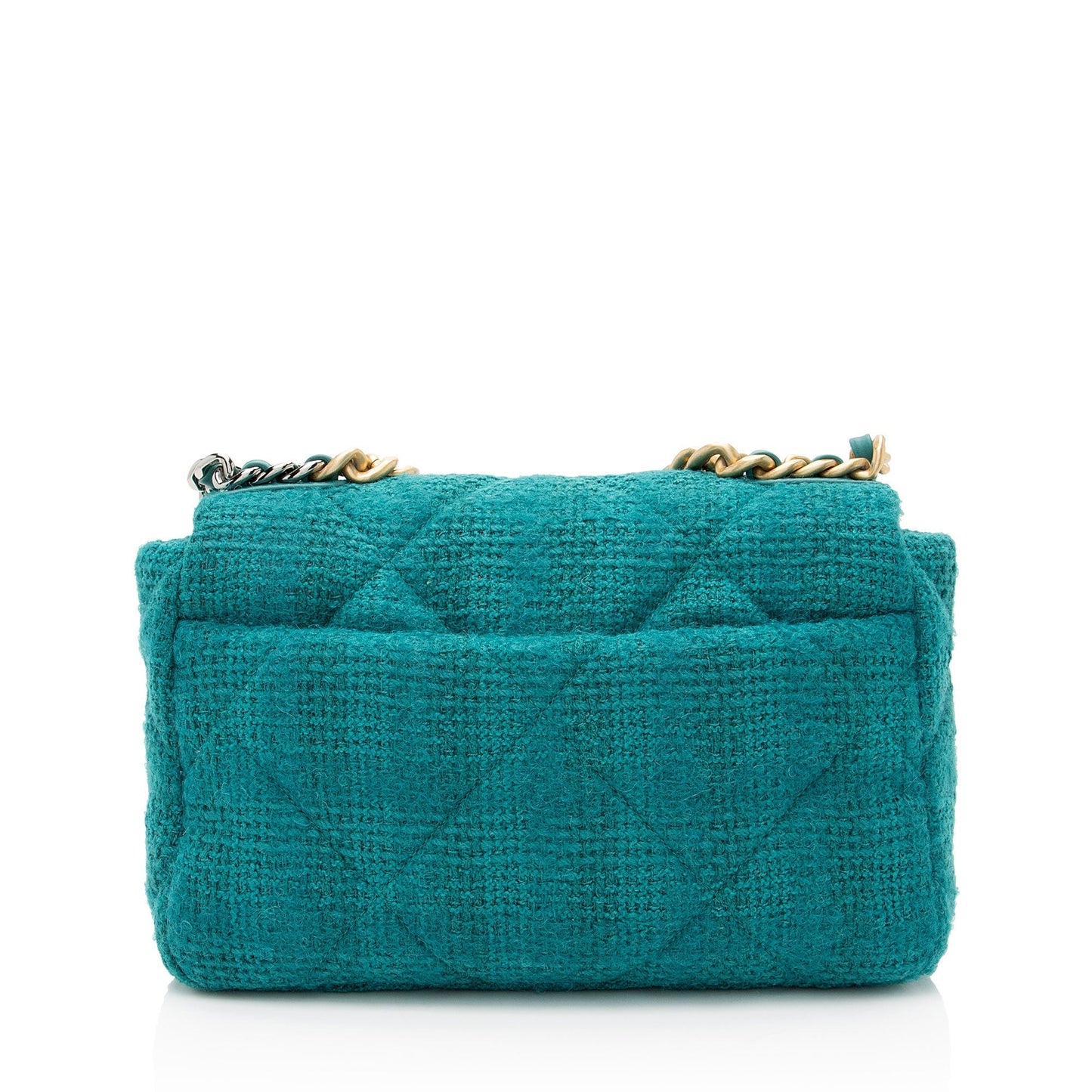 Chanel Tweed Ribbon 19 Flap Shoulder Bag