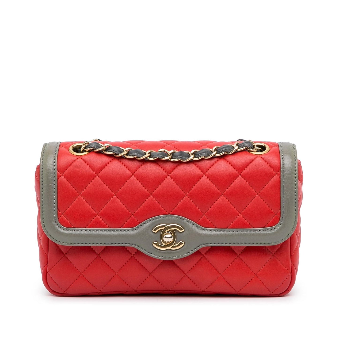 Chanel Two-Tone Day Flap SHG-hVVcNB Handbag