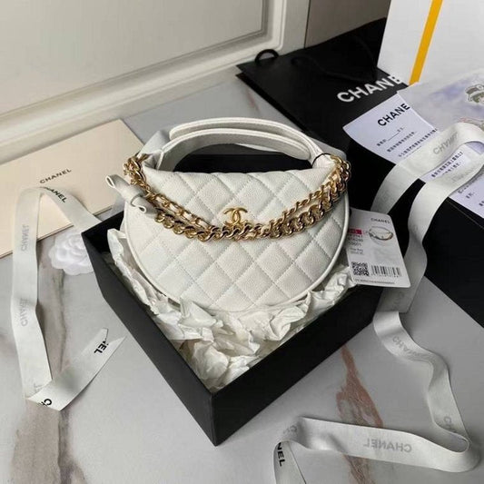 Chanel Round Hand Bag Handbag