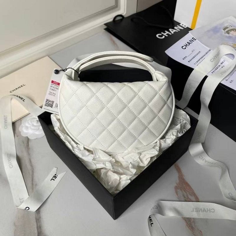 Chanel Round Hand Bag Handbag