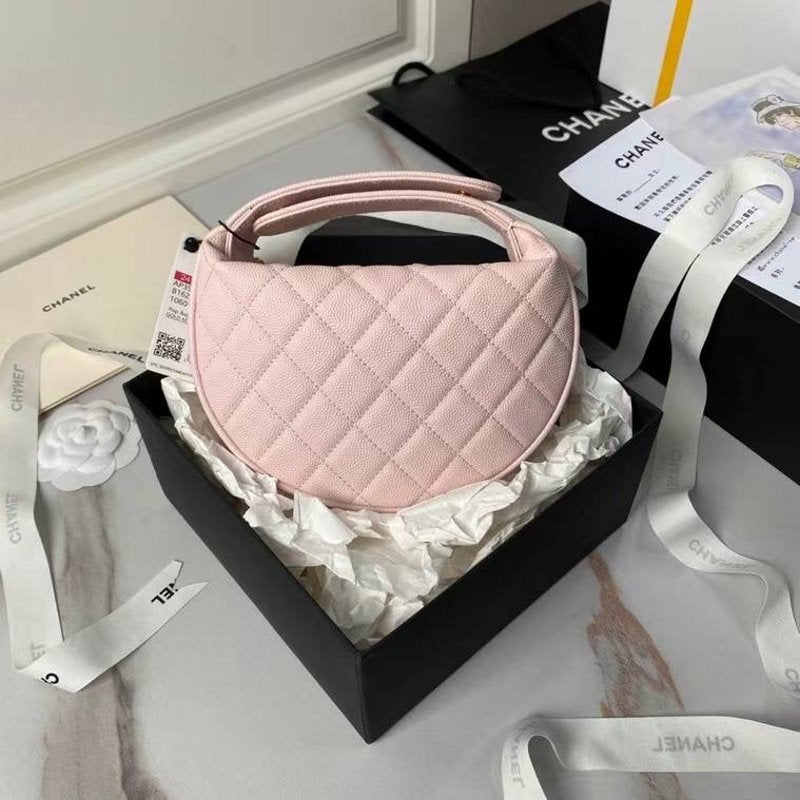 Chanel Round Hand Bag Handbag Bag Bg02772