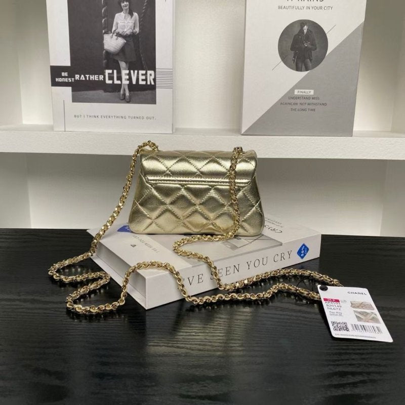 Chanel Hand Bag Small Chain Handbag Bag Bg0525119